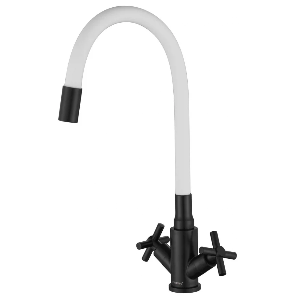 Изображение товара Fmark FS8442H-02 смеситель для кухни, черный, 19.2 cm излив