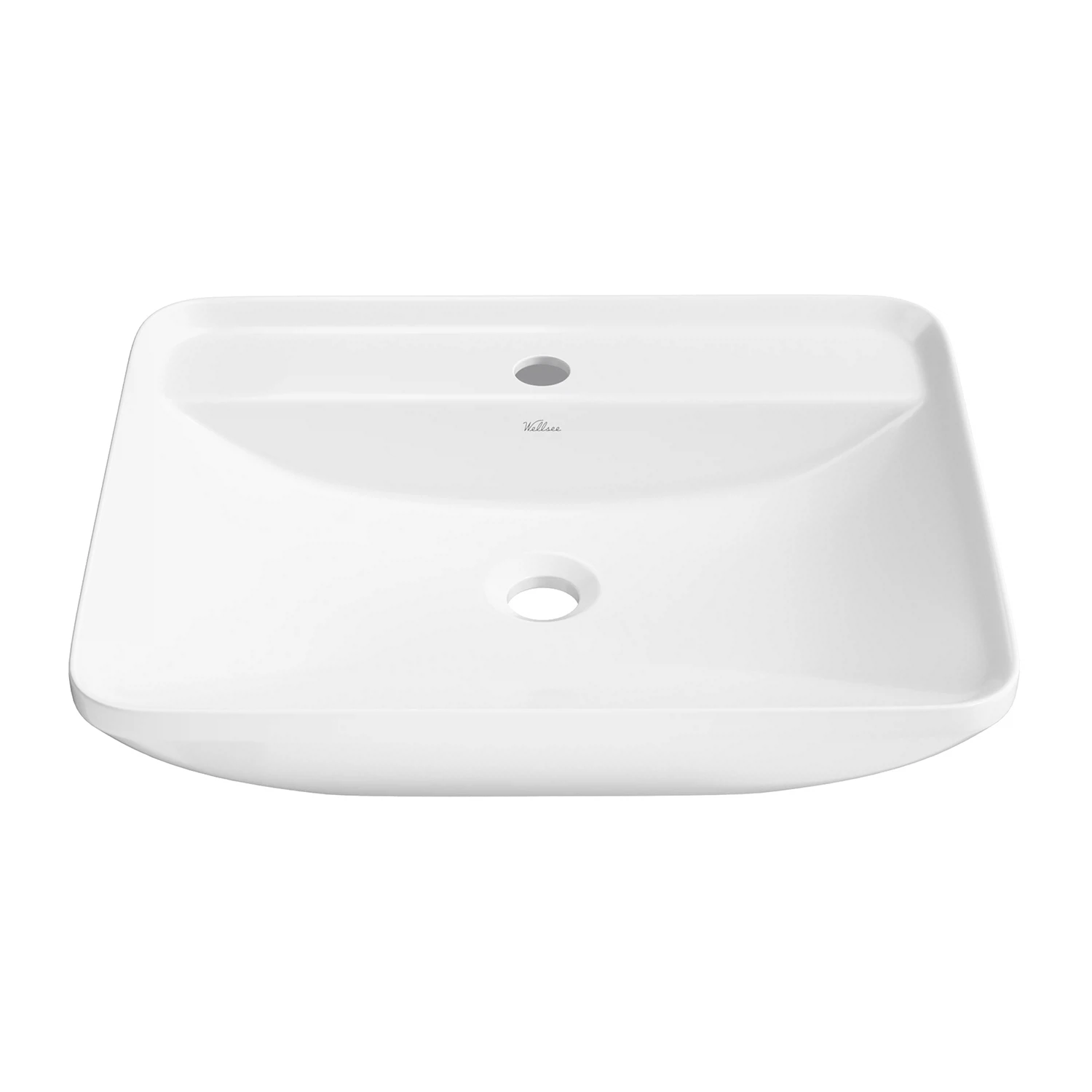 Изображение товара Накладная раковина Wellsee Cute Twin S 55*42 см