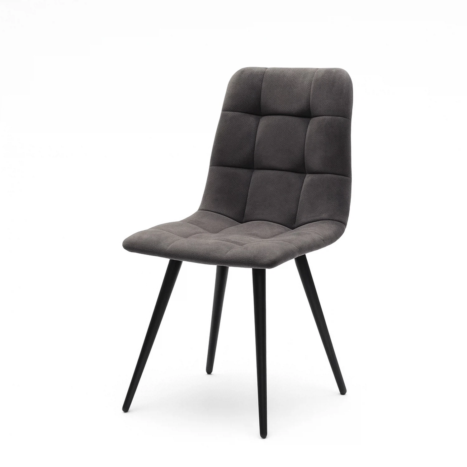 Изображение товара Стул Агат (2 шт), Арника Мебель, артикул 3000000458204, размер 43*41*88.5, Графит Софт