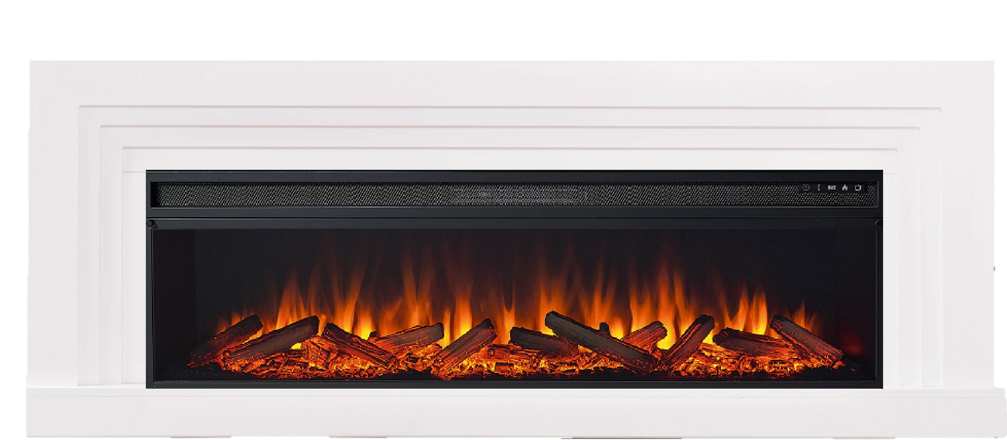 Изображение товара Каминокомплект Delta с очагом Pulsar 60, современный дизайн, обогрев 18 кв.м