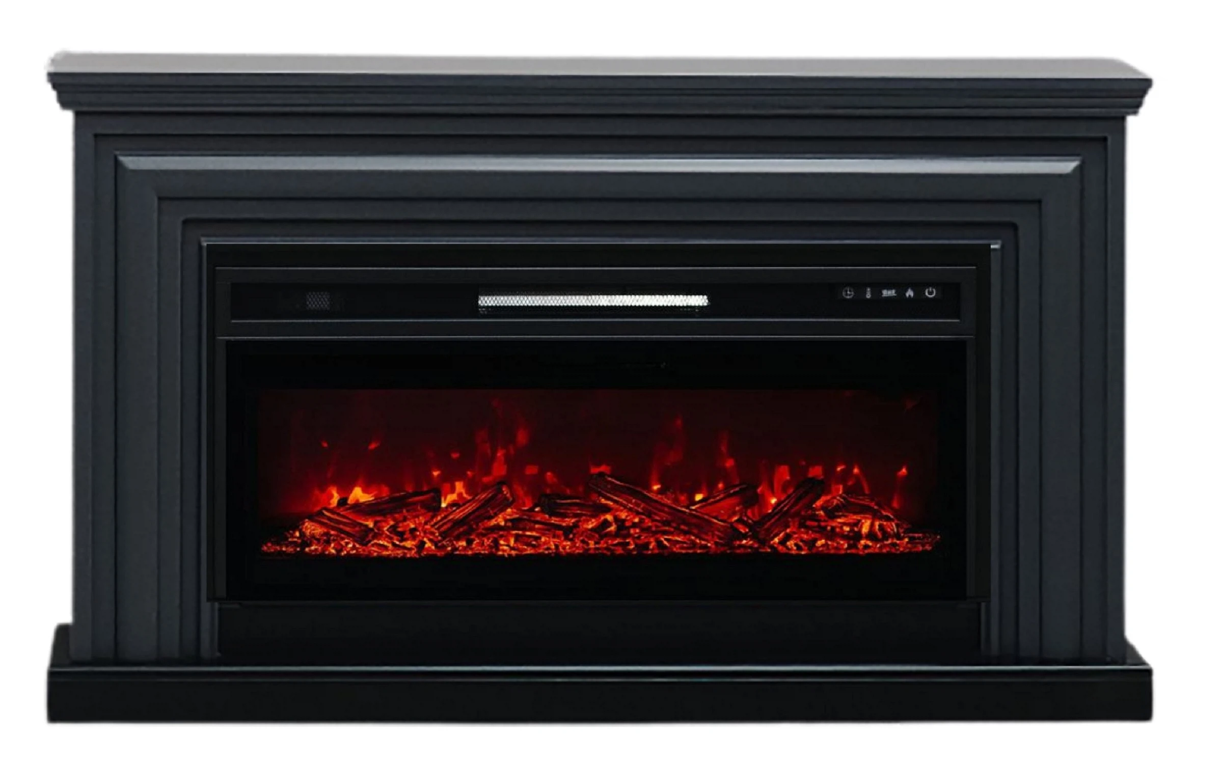 Изображение товара Каминокомплект Vakanda с очагом Pulsar 38 графит грей