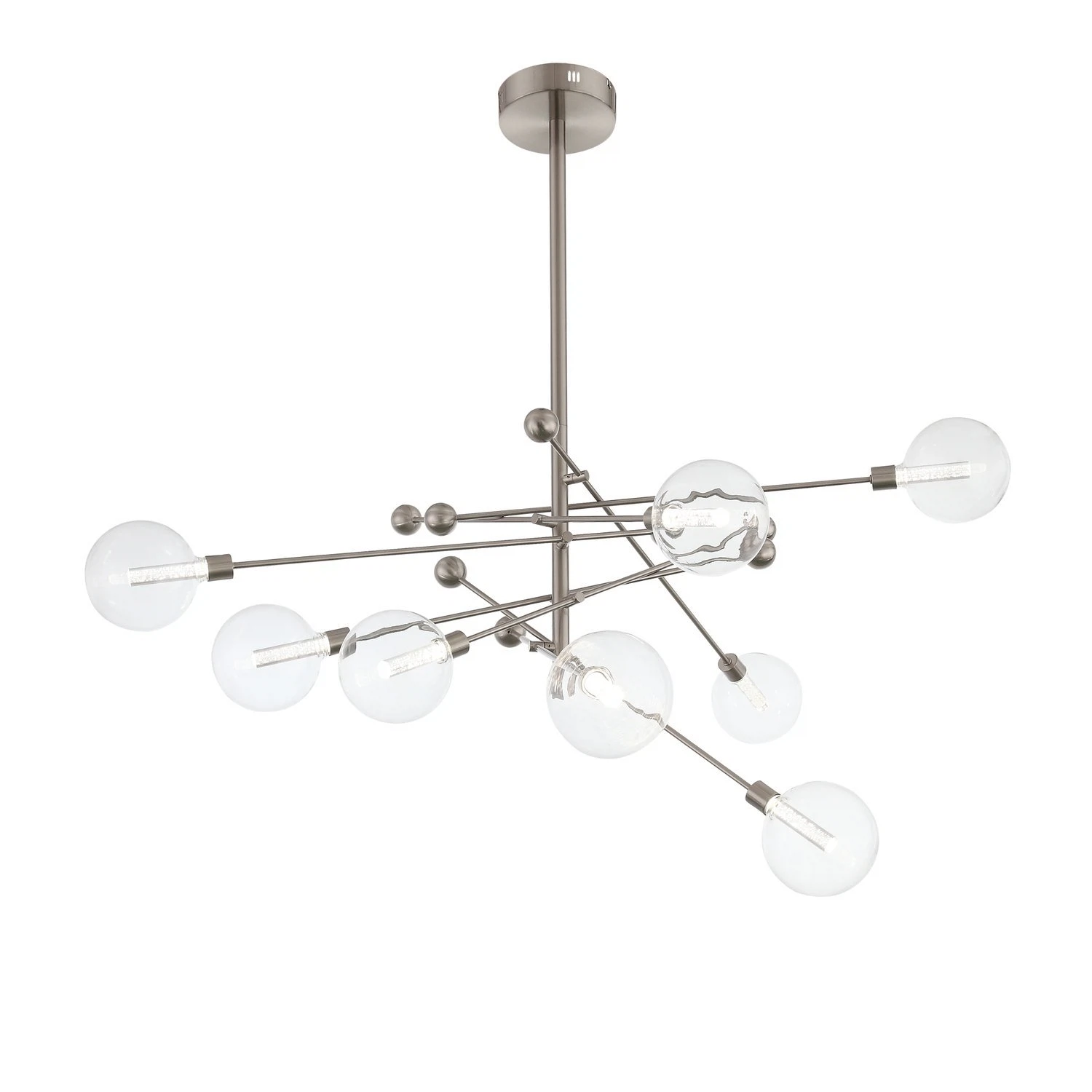 Изображение товара Светильник светодиодный, никель, прозрачный, GIACIO, LED, SL377.342.08