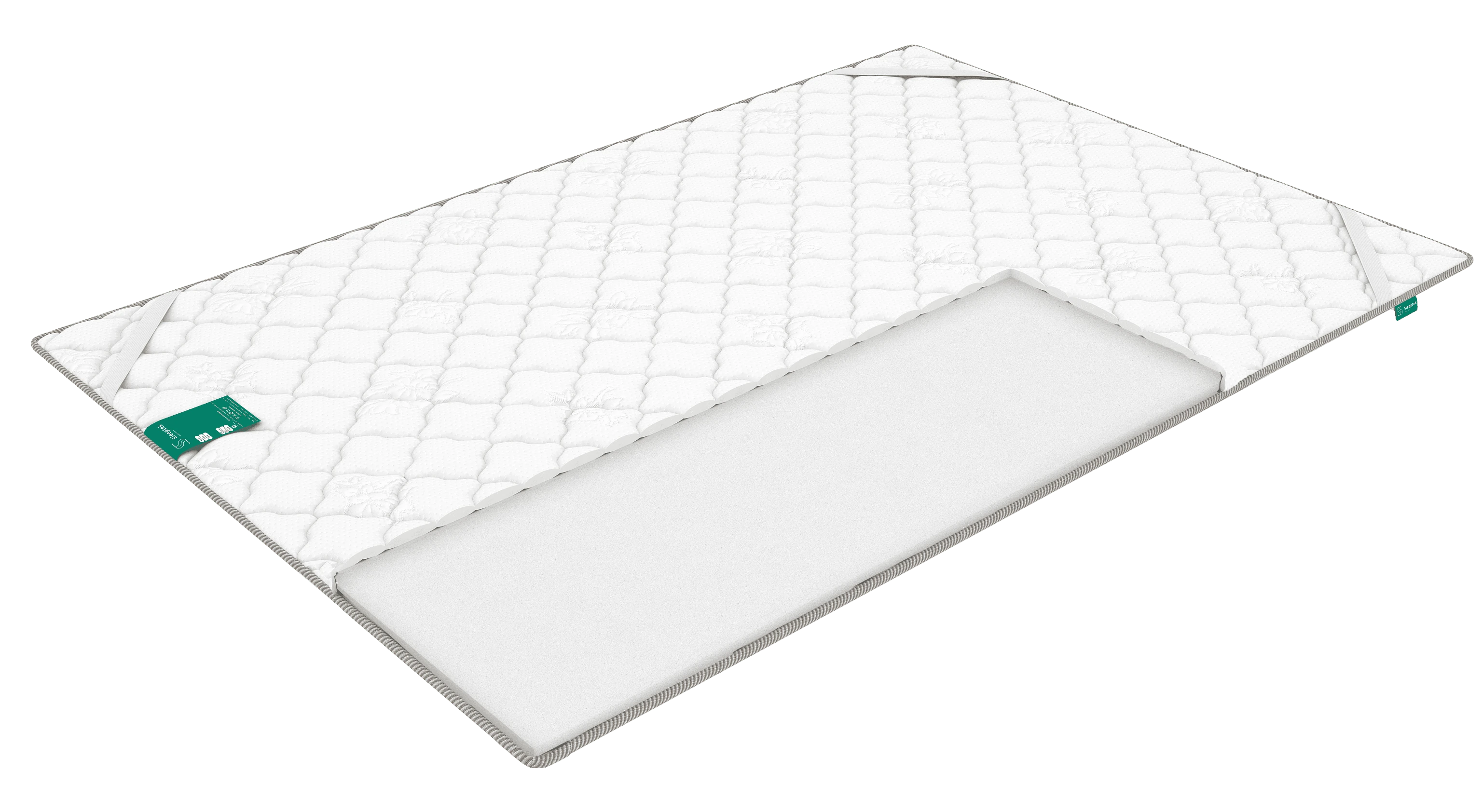 Изображение товара Топпер Sleeptek Foam 2 180x200 см ортопедический наматрасник без пружин