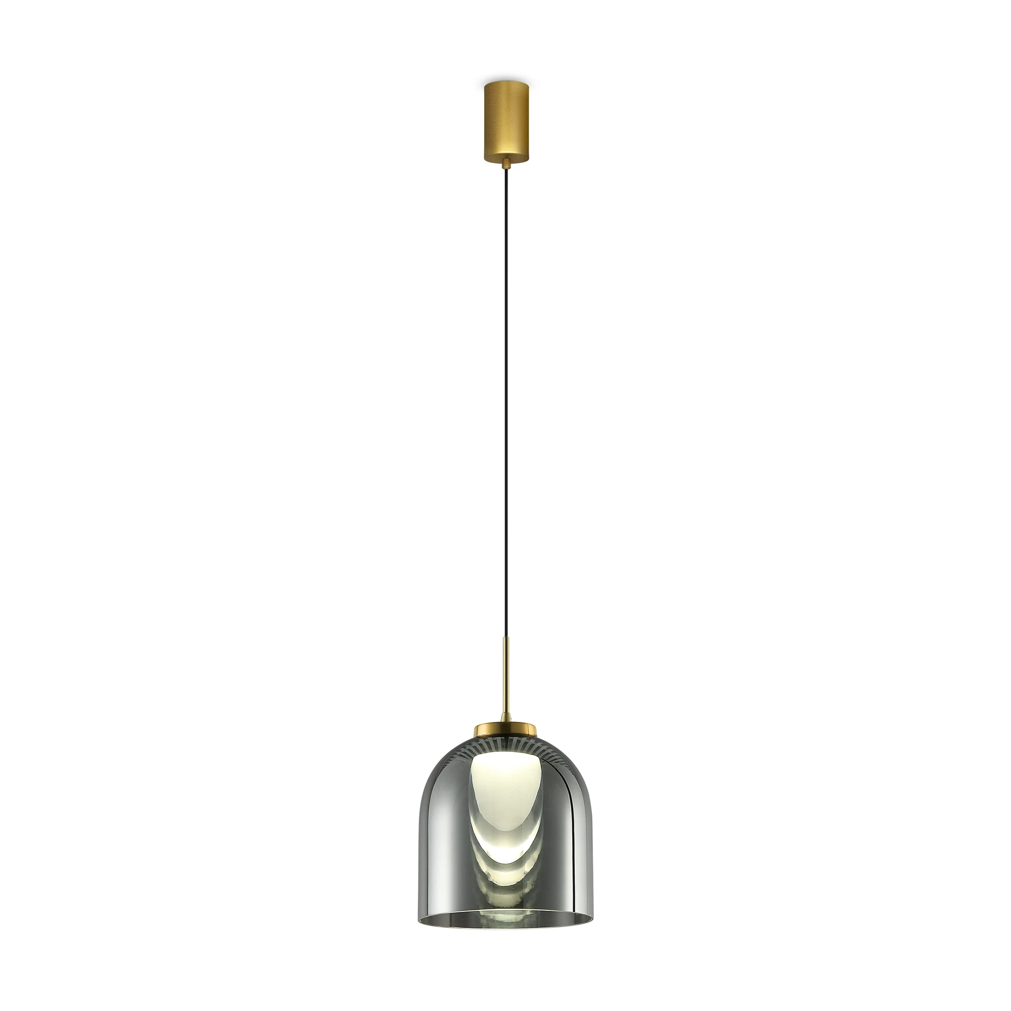 Изображение товара Подвесной светильник Freya Fume FR5399PL-L4BS с регулируемой высотой и LED освещением