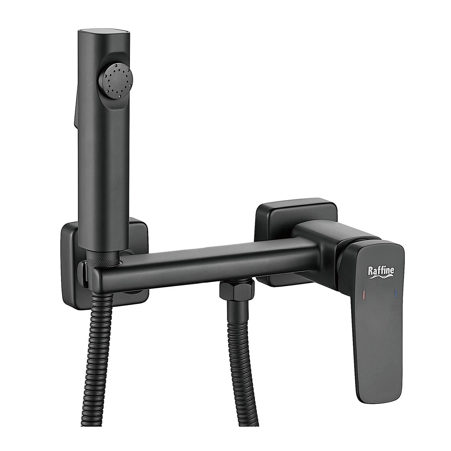 Изображение товара Гигиенический душ со смесителем Raffine F0599H-1, черный