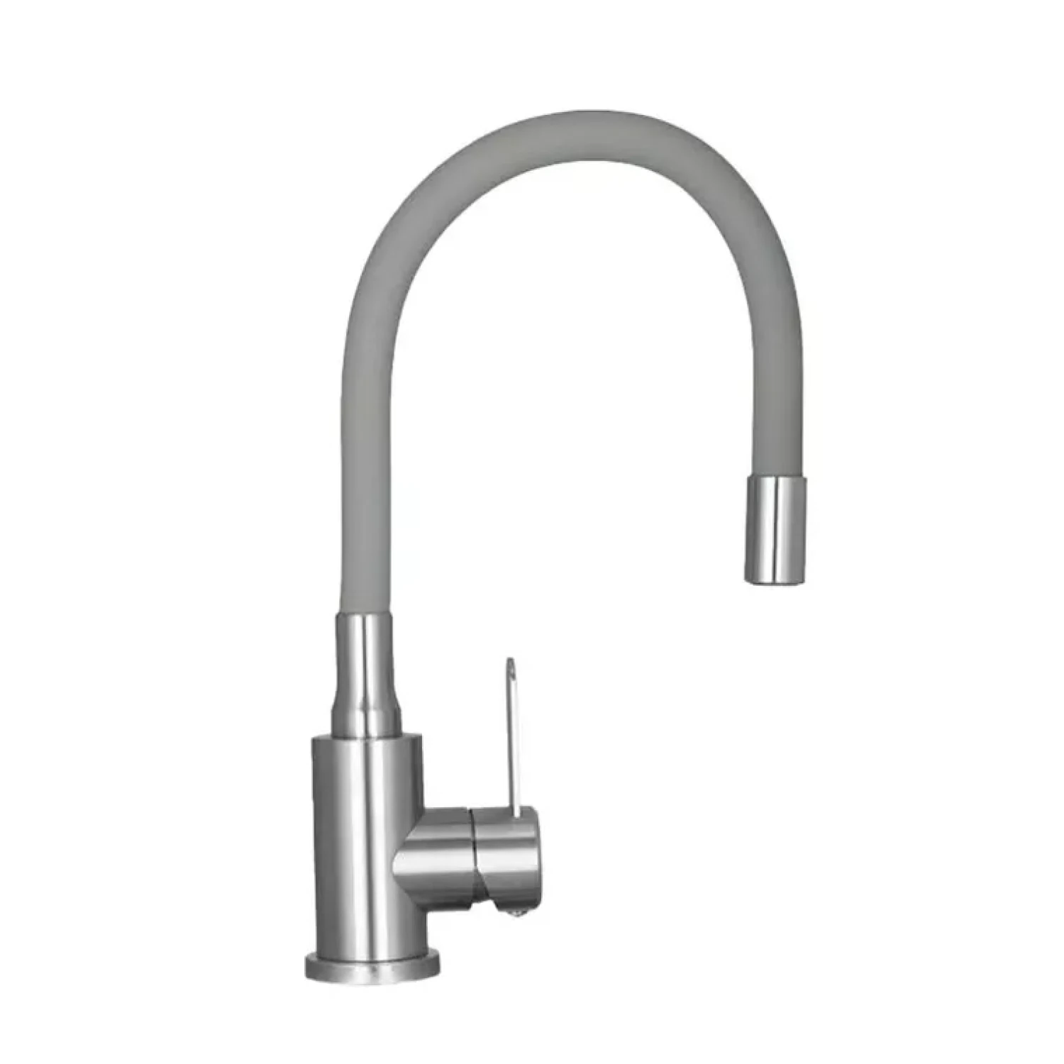 Изображение товара Смеситель для кухни с гибким изливом (серый) WISENT W74004-9
