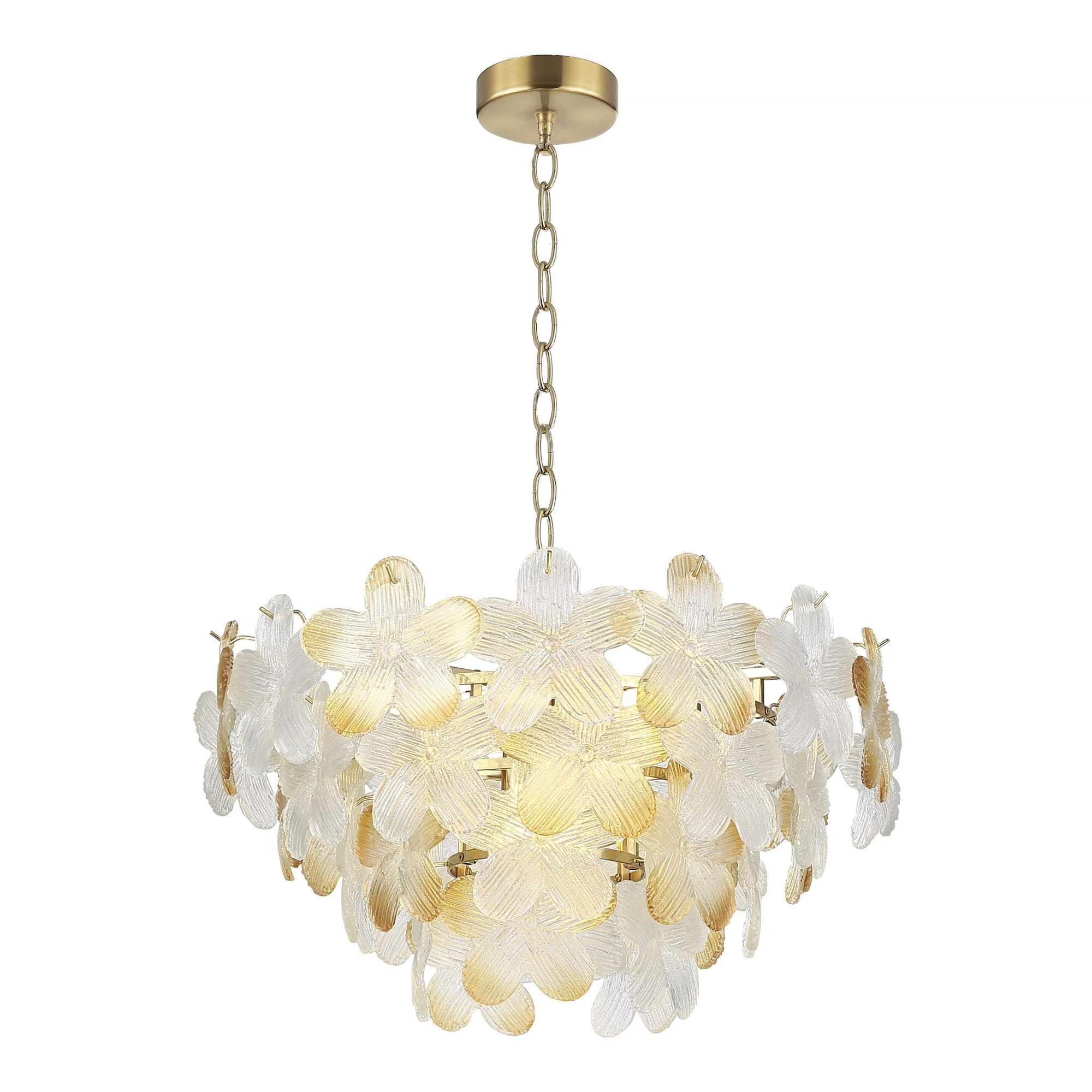 Изображение товара Светильник подвесной TENDER E14 12х60W в золотом цвете