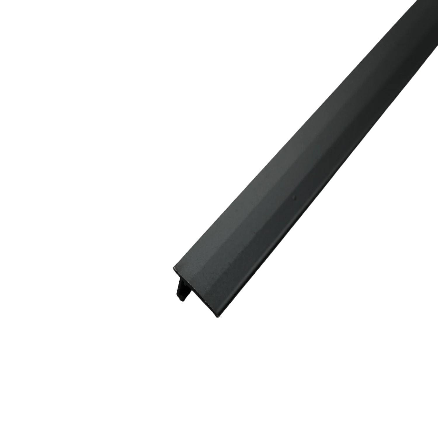Изображение товара Порог одноуровневый алюминиевый Неплинтус UL20x6-03 20 мм 2 м Черный 00-00146034