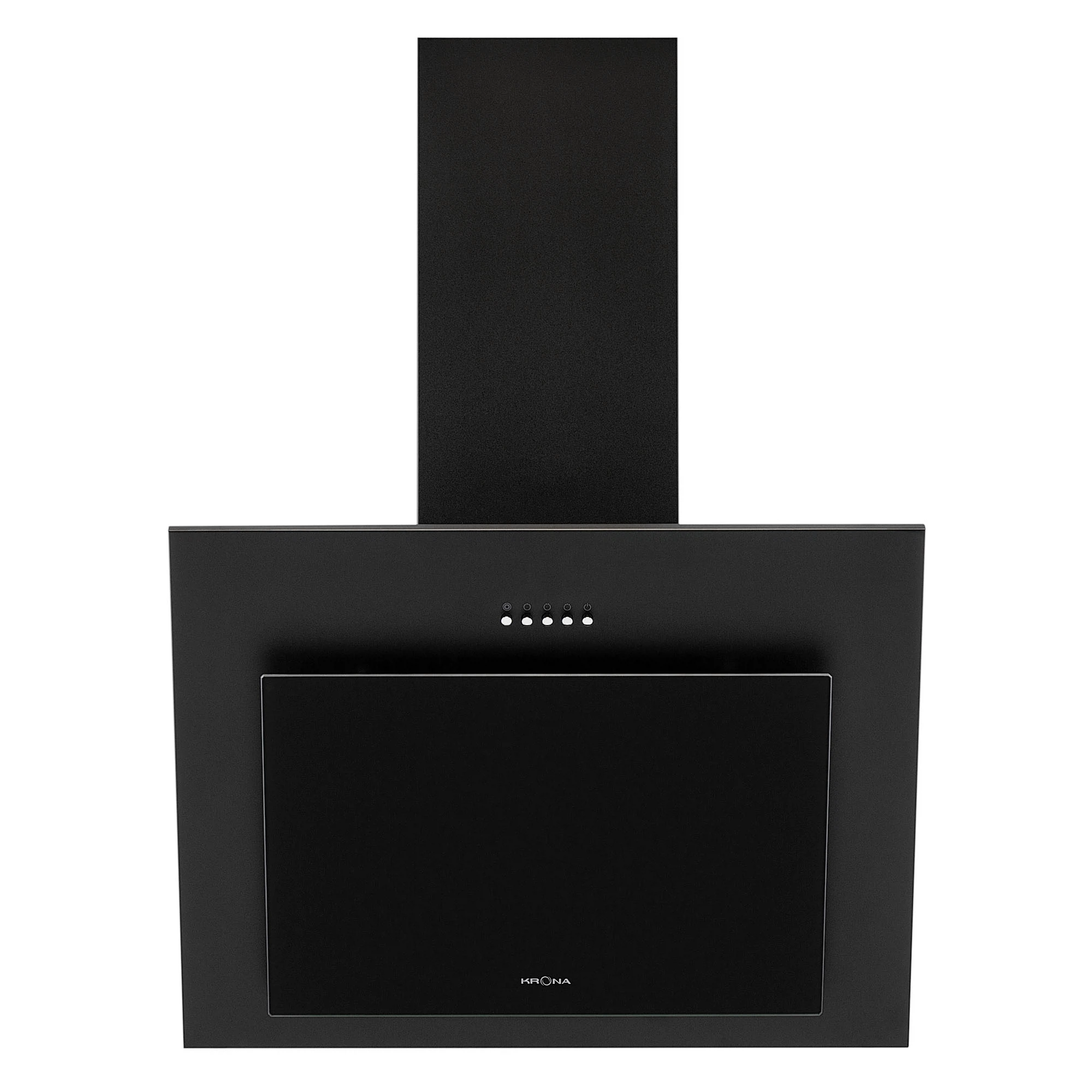 Изображение товара Вытяжка кухонная KRONA FREYA 600 black PB наклонная 60 см Турция