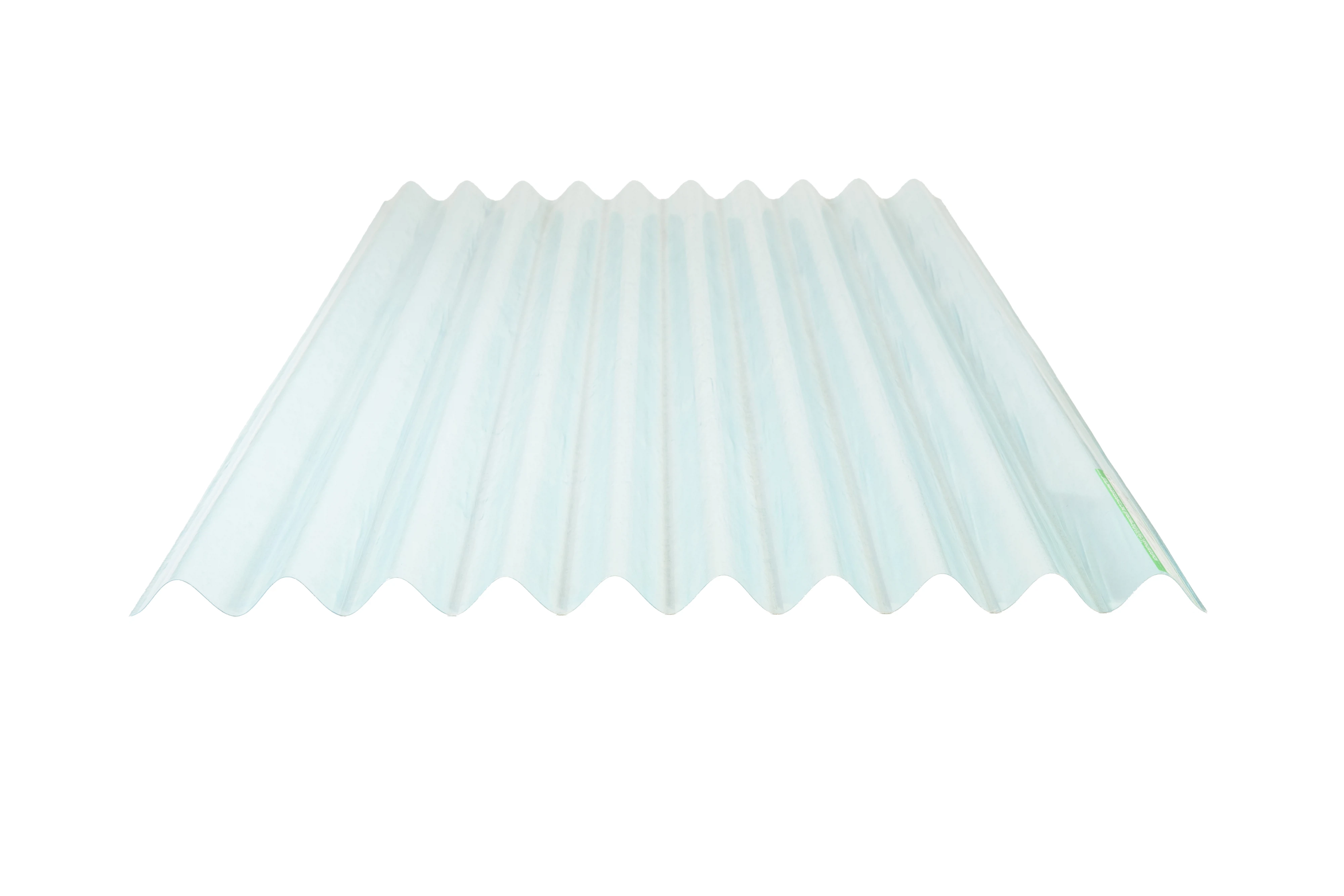 Изображение товара Композитный лист COMPOGLASS КРИСТАЛЛ волна СВ-38, 0.8 мм, 950х1950 мм