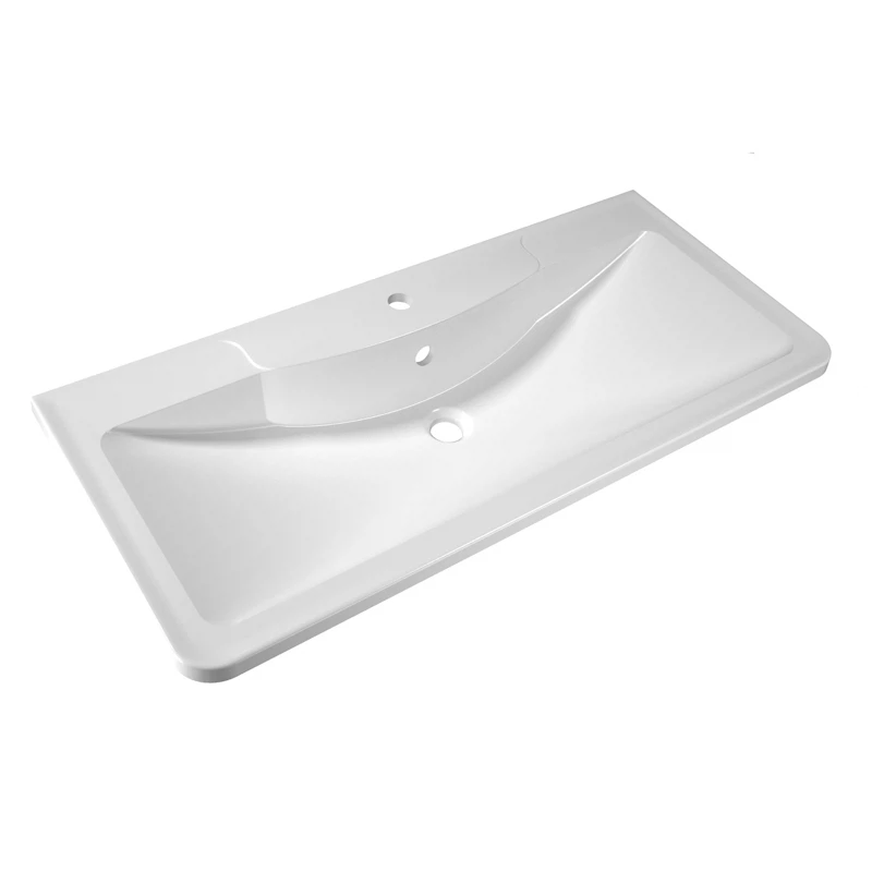 Изображение товара Раковина Florentina Аллегро 100 см 10.020.01000.001, белая