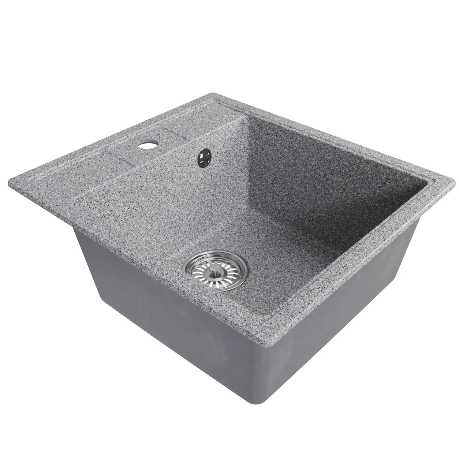 Изображение товара Мойка из искусственного мрамора Mixline ML-GM28 450 мм Темно-серая