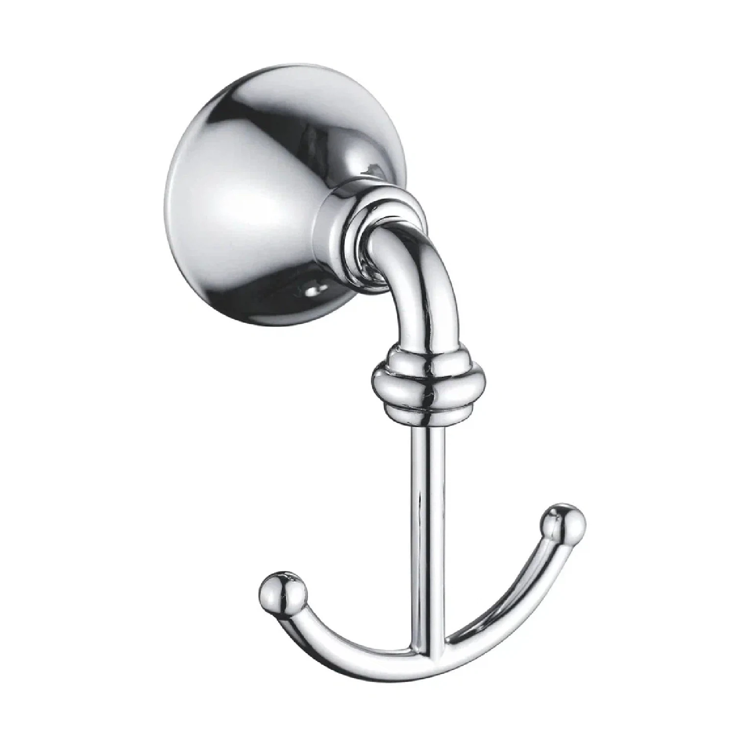 Изображение товара Крючок для ванной комнаты двойной Rose RG1221, хром