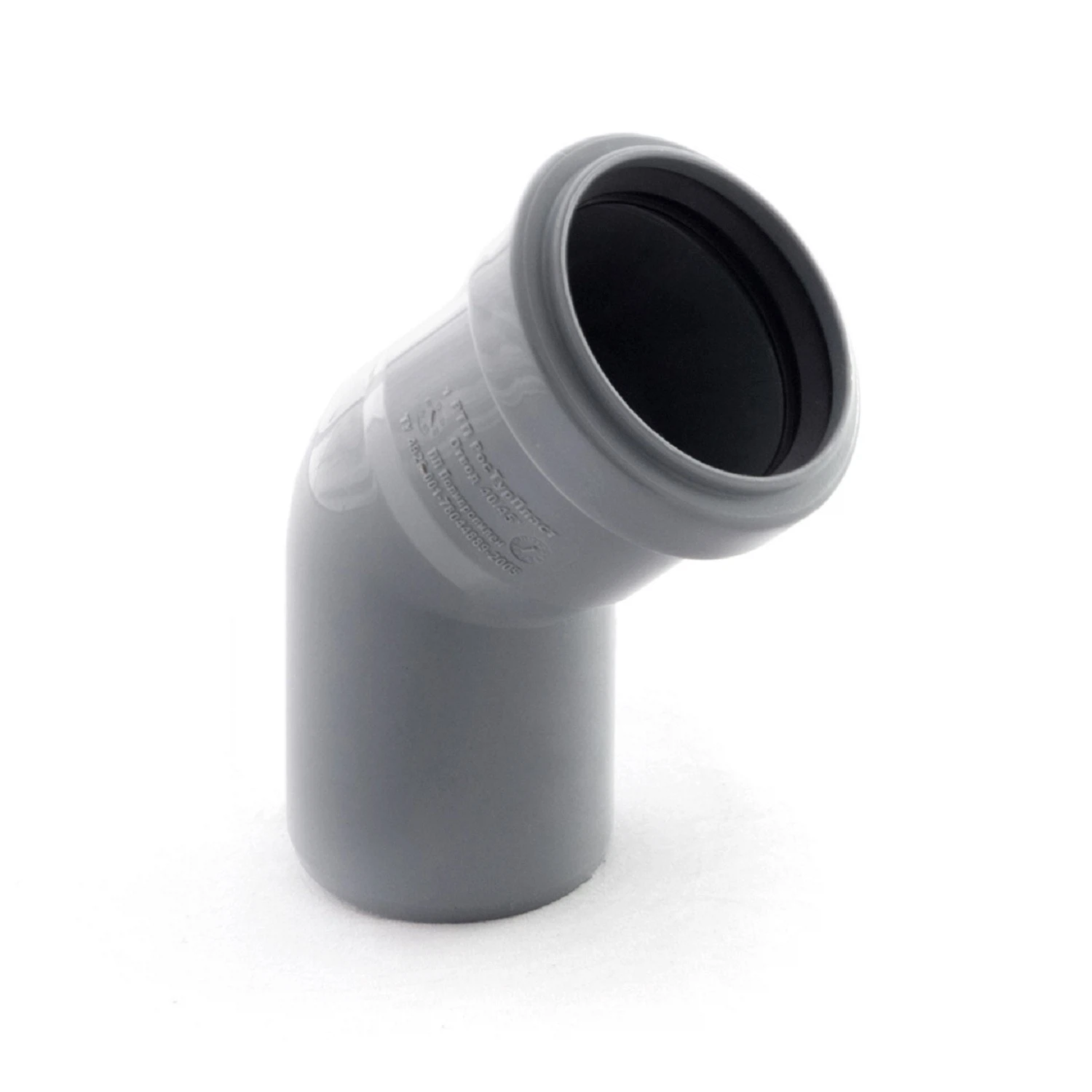 Изображение товара Отвод канализационный 40/45°