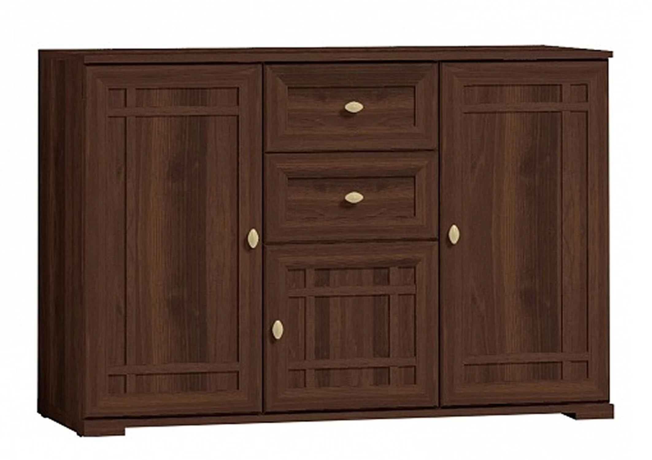 Изображение товара Тумба под ТВ Sherlock 5 орех шоколадный классическая мебель для гостиной