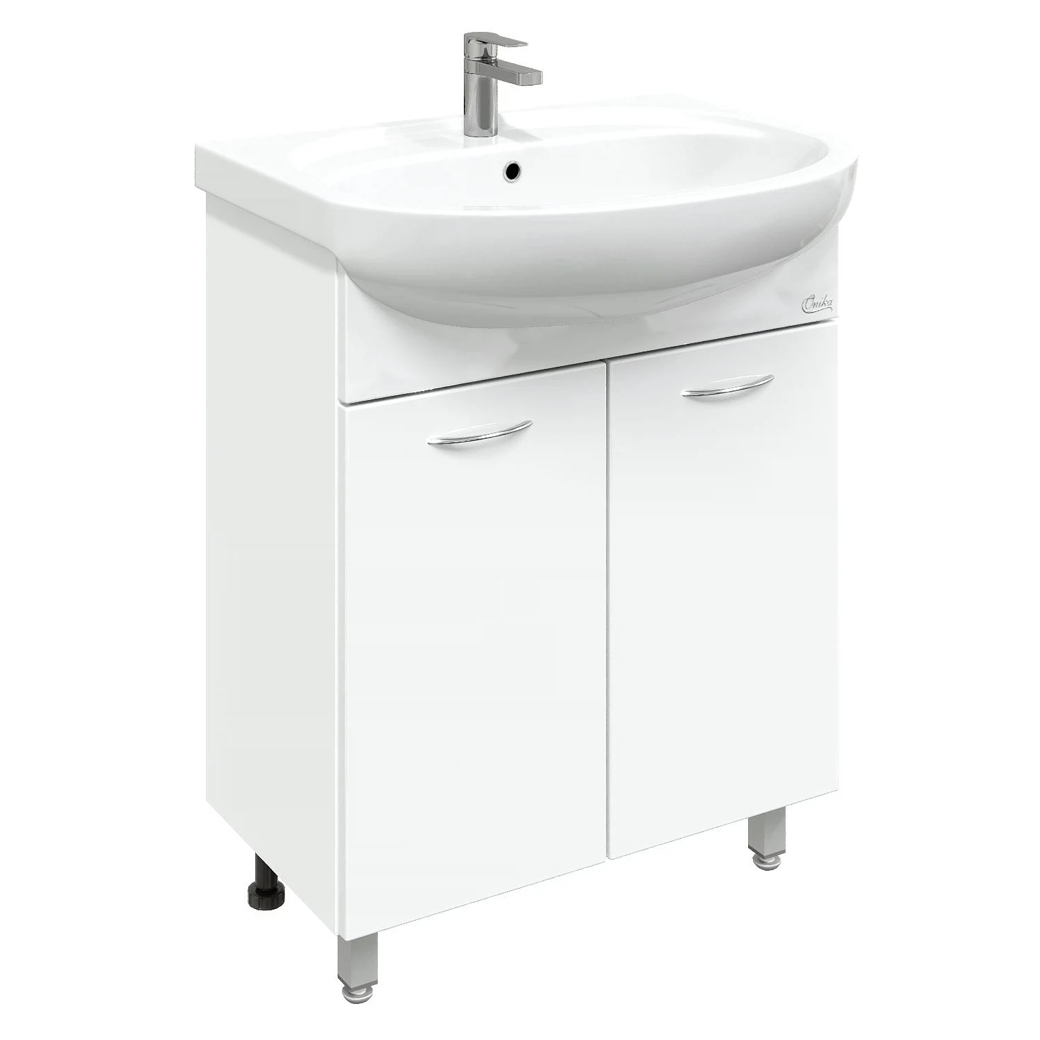 Изображение товара Тумба Onika Стелла 65 напольная, белая (ум. Стелла 65)