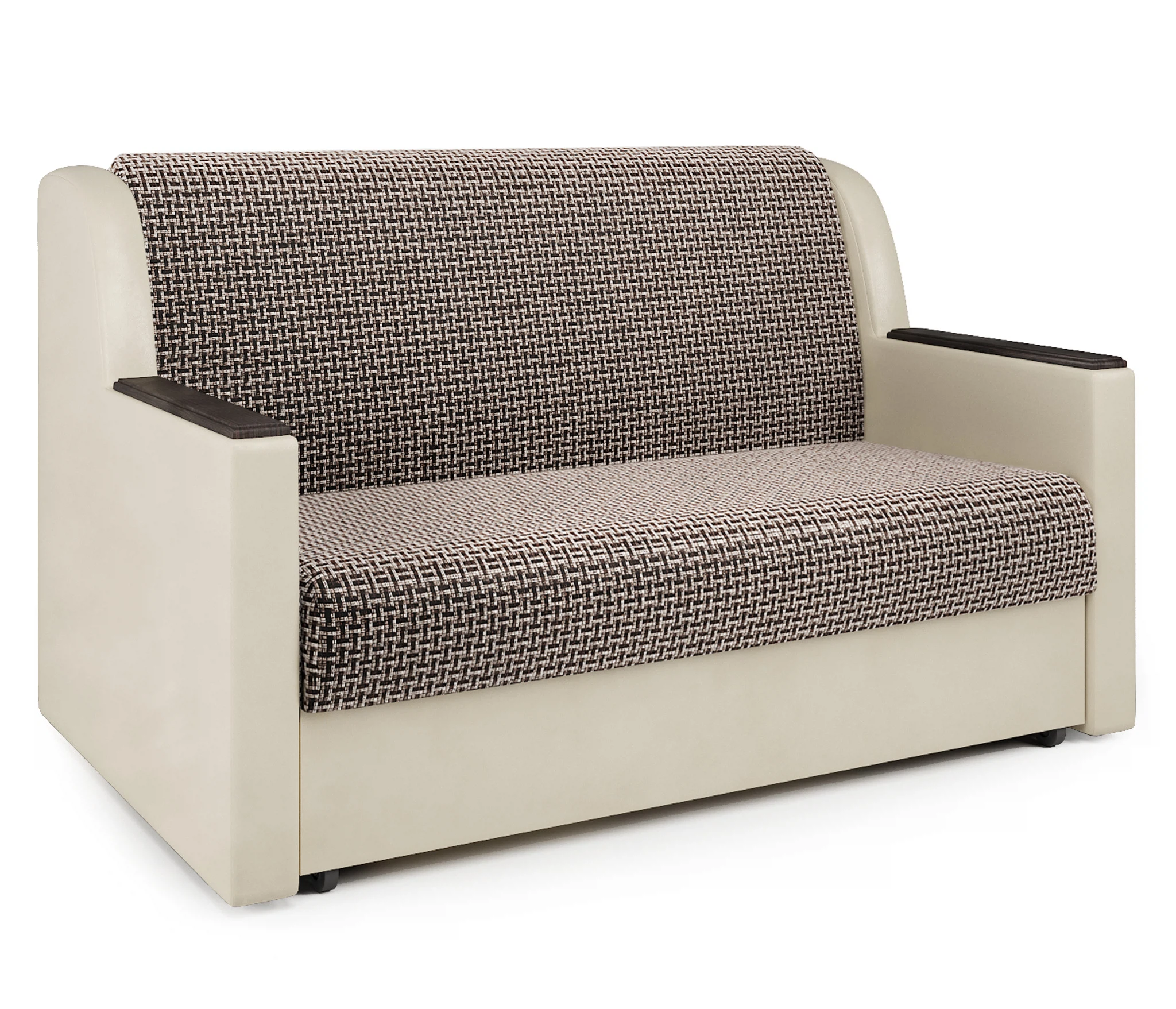 Изображение товара Диван-кровать Аккорд Д 120 Корфу натуральная обивка и бельевой ящик