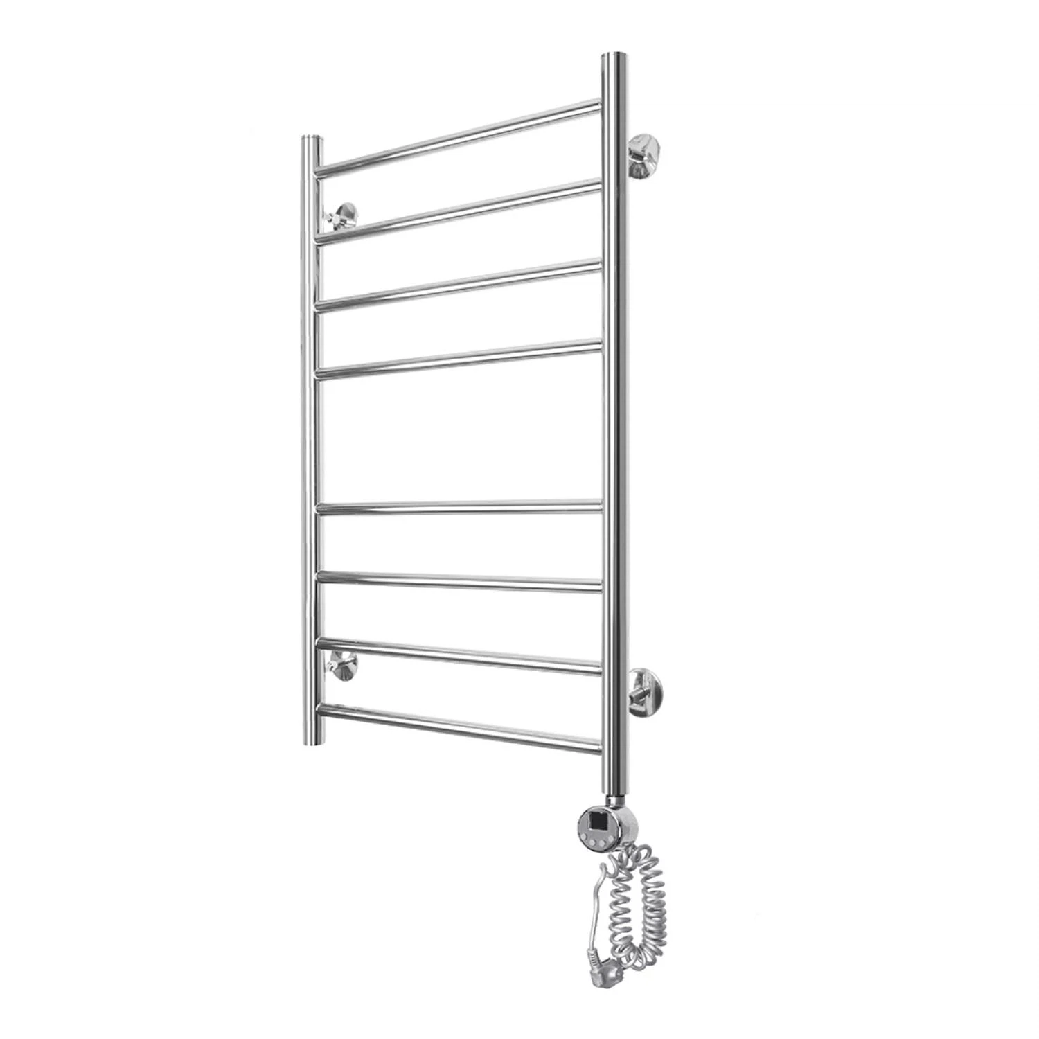 Изображение товара Электрический полотенцесушитель Медея П8 500х800 хром нержавейка с таймером
