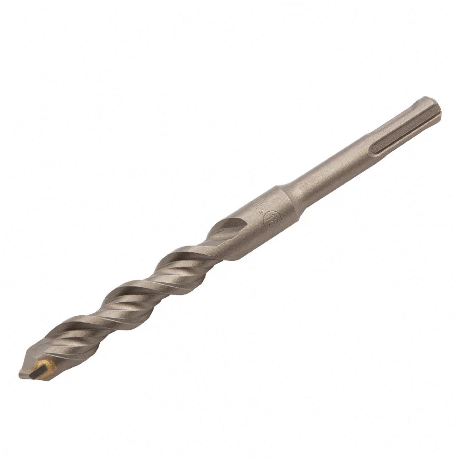 Изображение товара Бур по бетону, двойная спираль, Cobalt W-tip, 16x160 мм, SDS PLUS, Denzel 705036