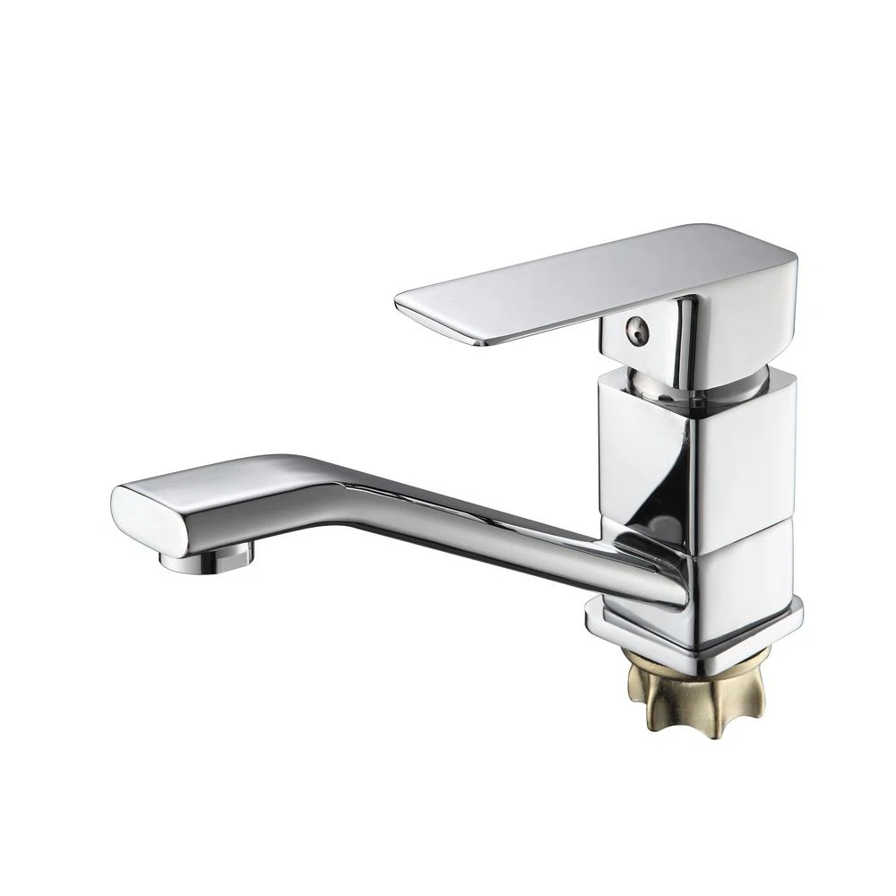 Изображение товара Смеситель для кухни D-Lin D151368 хром с поворотным изливом и гарантией 5 лет