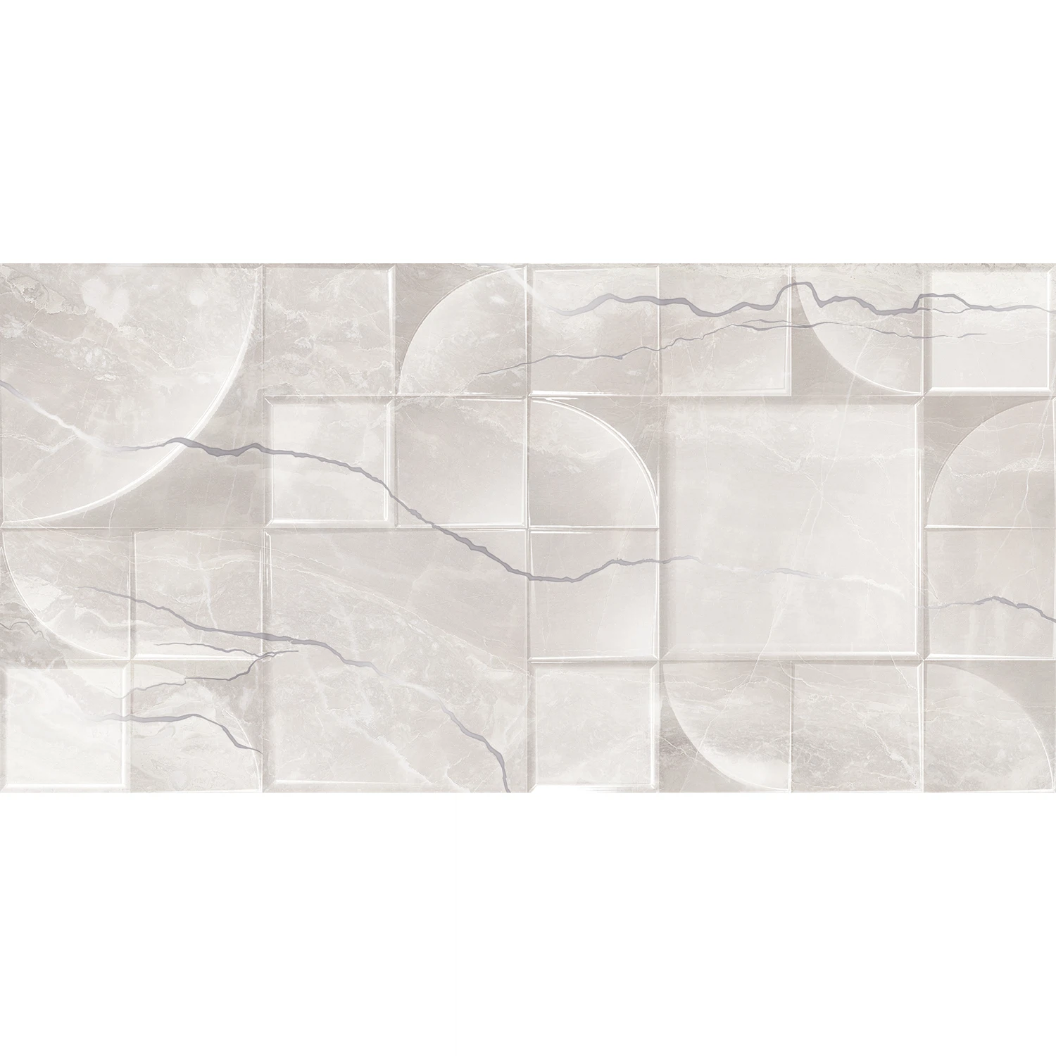 Изображение товара Керамическая настенная плитка TORINO ICE REL 31.5x63 см имитация камня