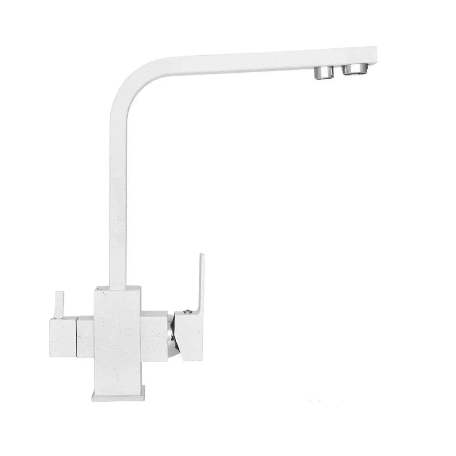 Изображение товара Смеситель для кухни с фильтром для питьевой воды (белый) WISENT W4333-3-18