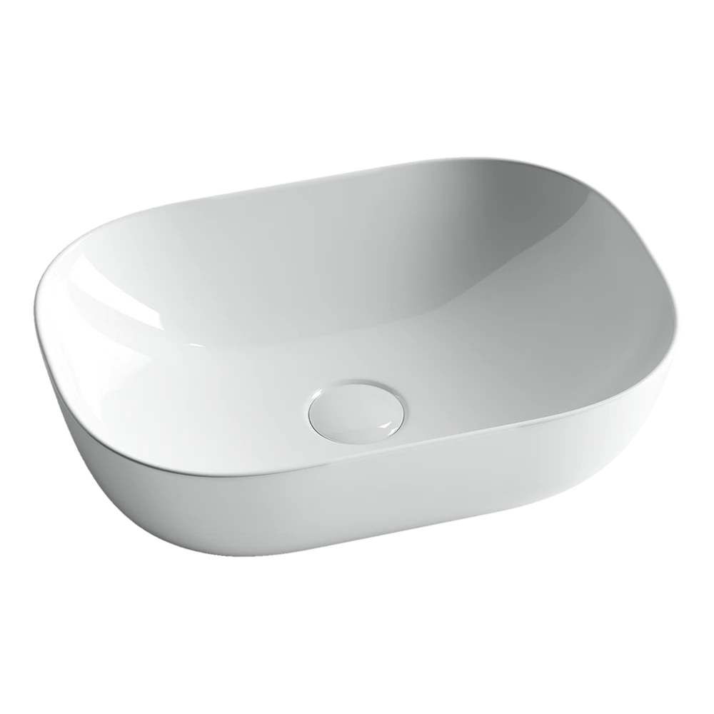 Изображение товара Умывальник чаша накладная прямоугольная Element 455x325x135 мм Ceramica Nova