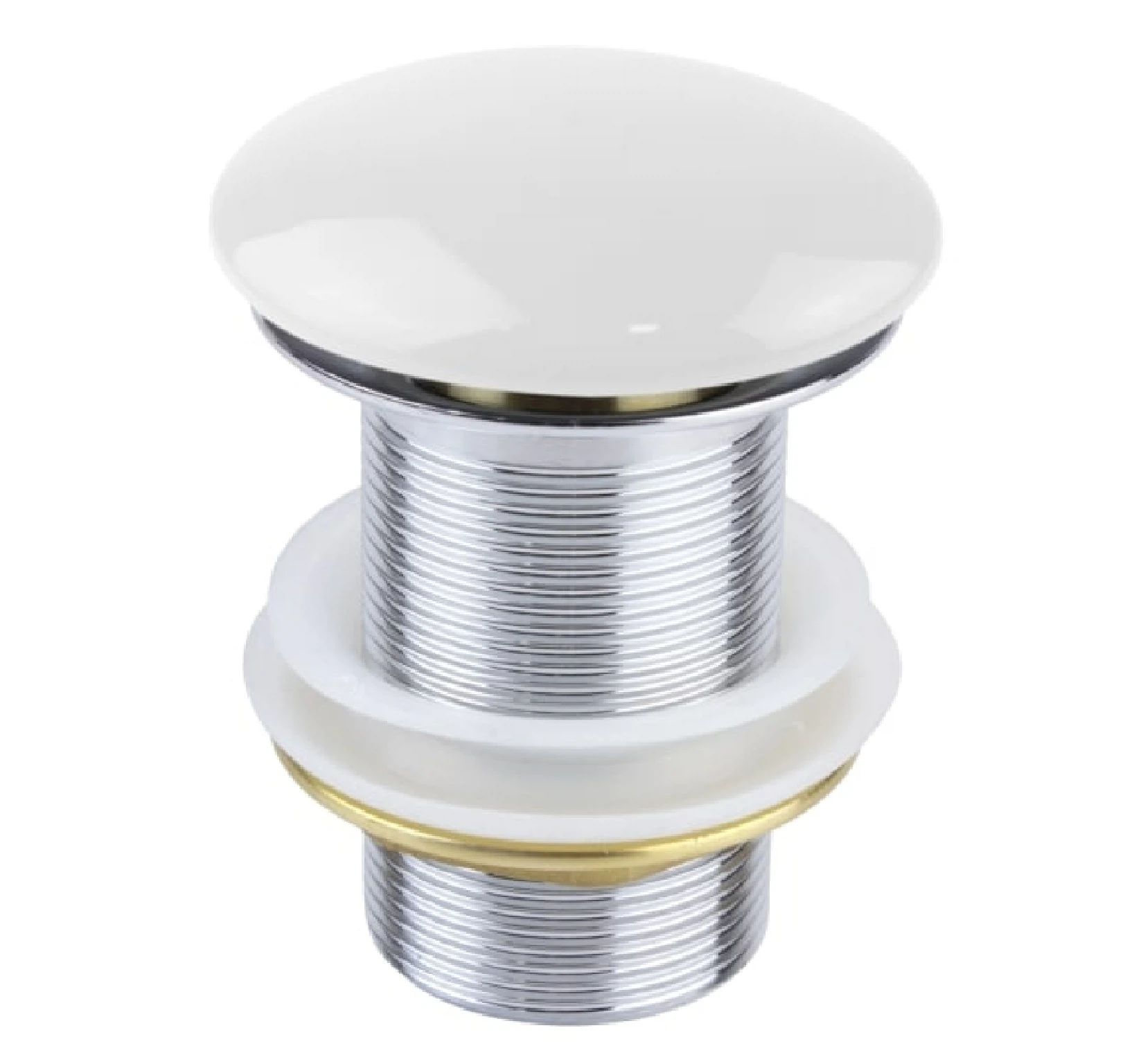 Изображение товара Донный клапан Bronze de Luxe 1001/1W белый