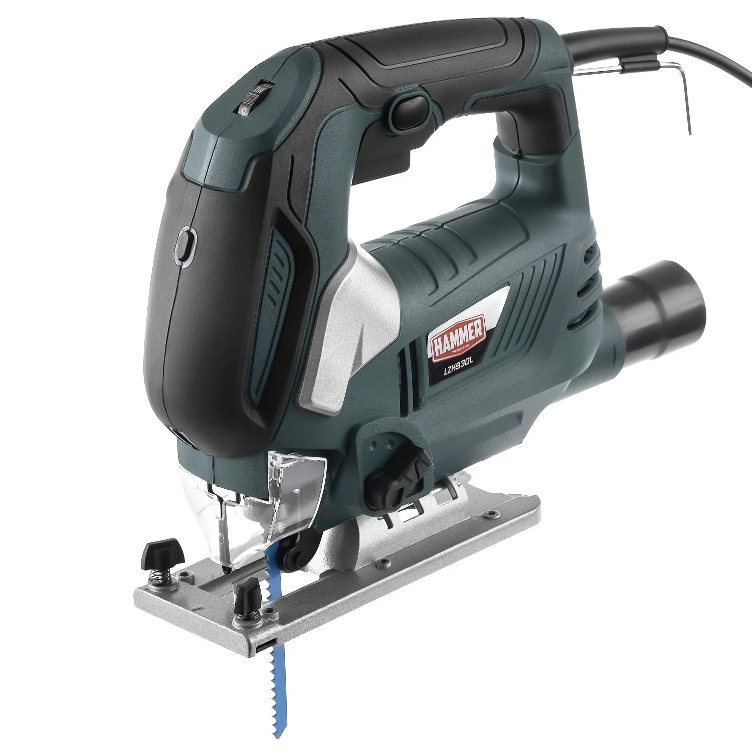 Изображение товара Электролобзик Hammer LZK930L мощный с маятниковым ходом и лазерной направляющей