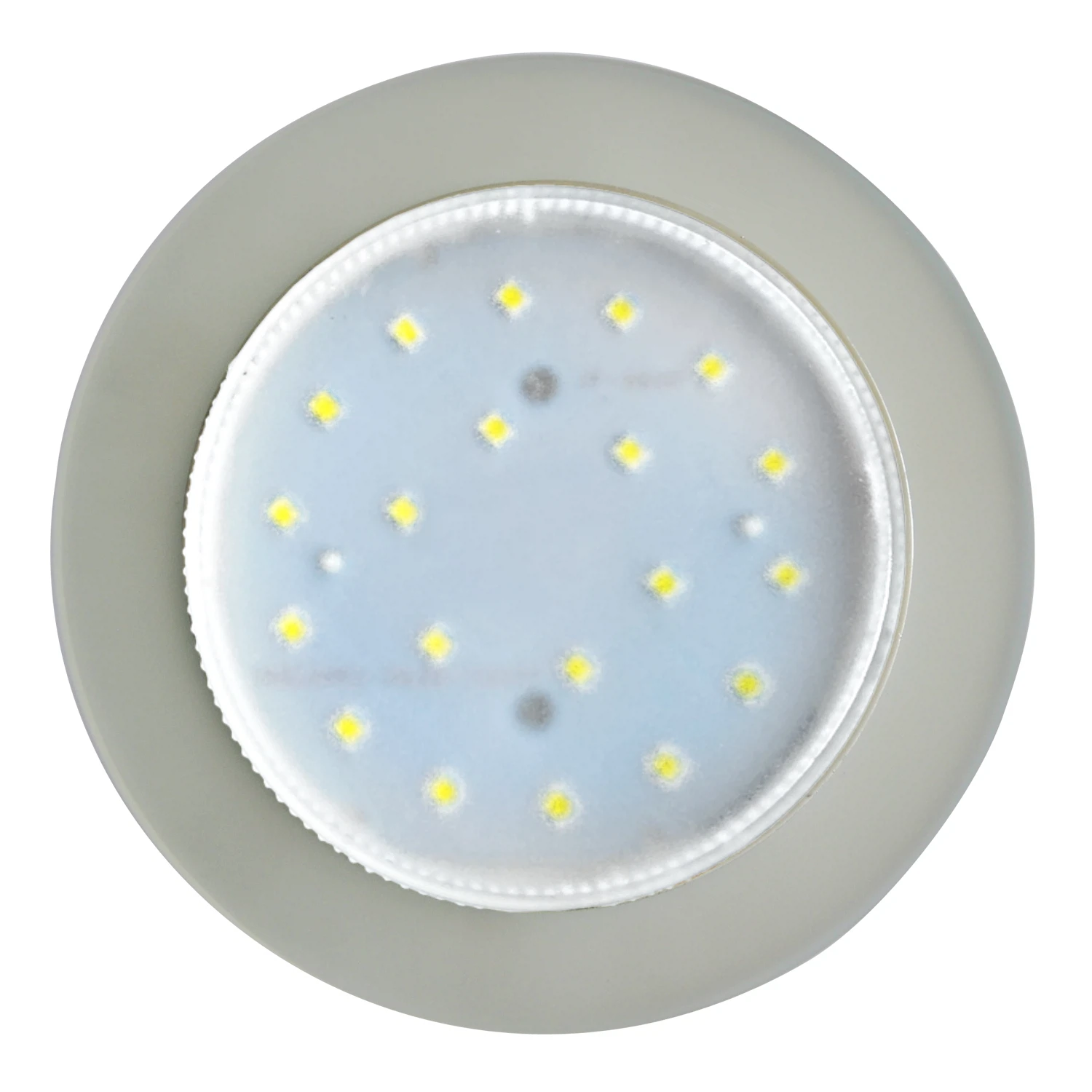 Изображение товара Встраиваемый светильник Ecola GX53 H4 5310 Glass стекло хром матовый 38x126