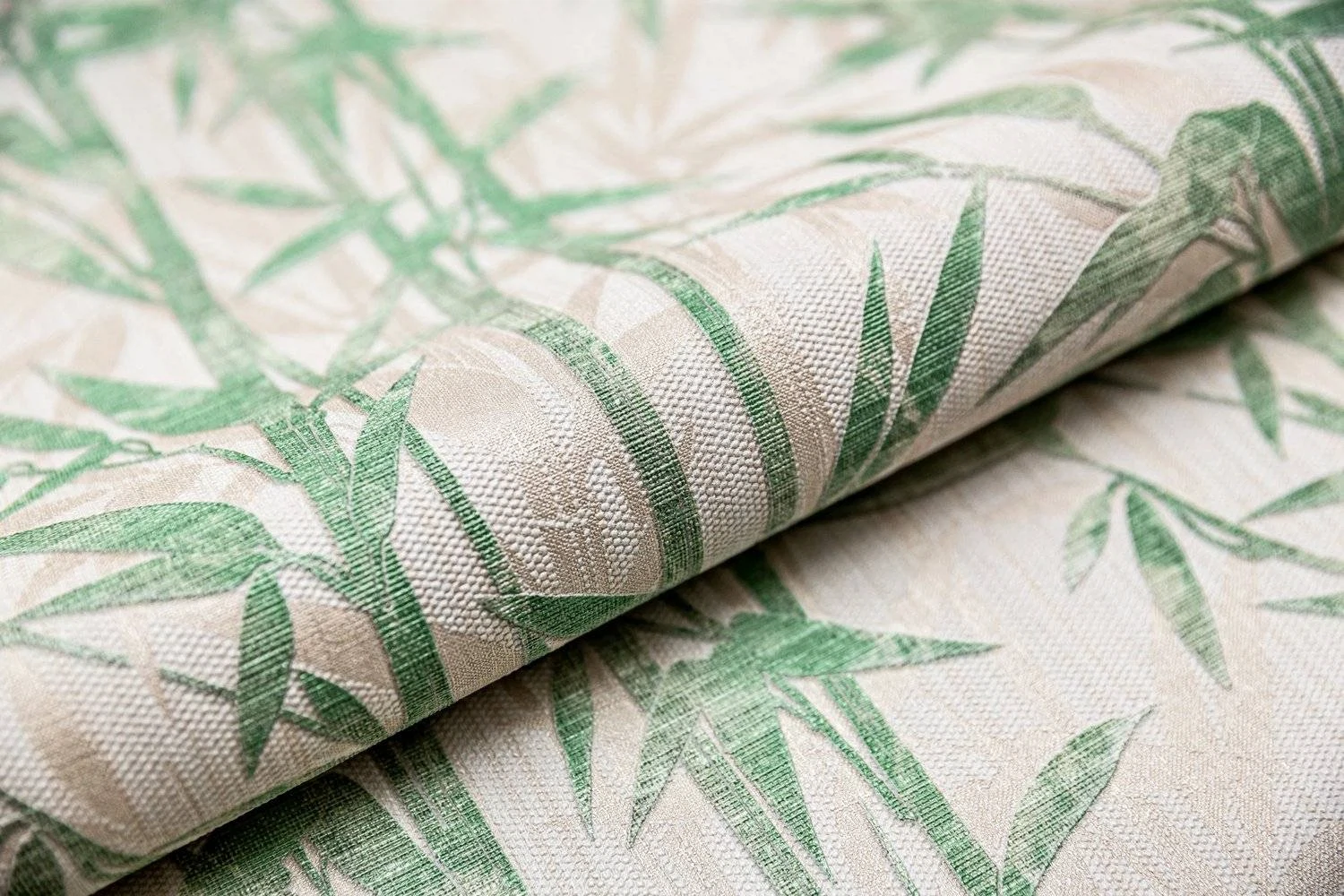 Изображение товара Обои виниловые Kerama Marazzi Бамбук мотив 10 м бежевый текстура