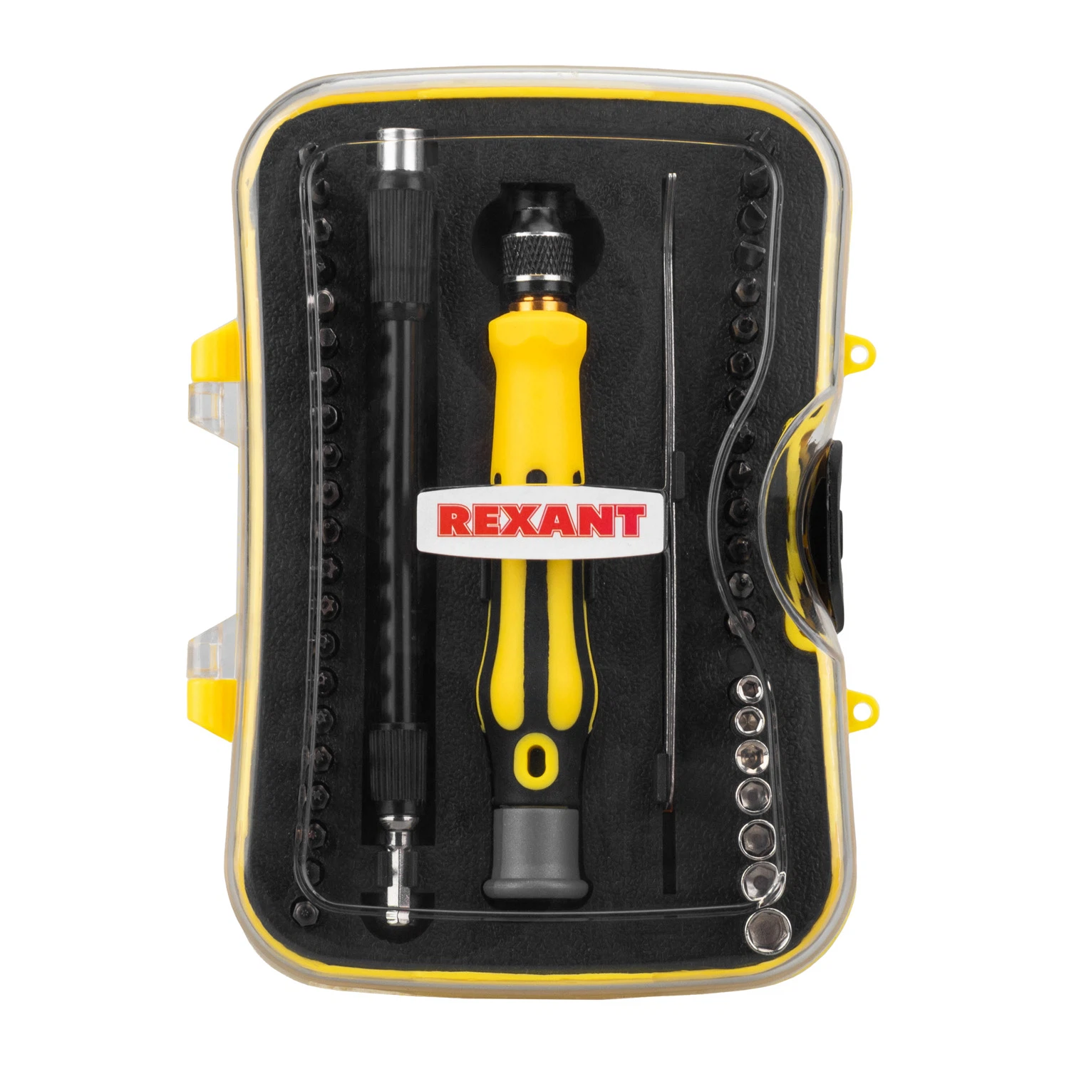 Изображение товара Набор отверток для точных работ 45 предметов REXANT Изображение товара Набор отверток для точных работ 45 предметов REXANT