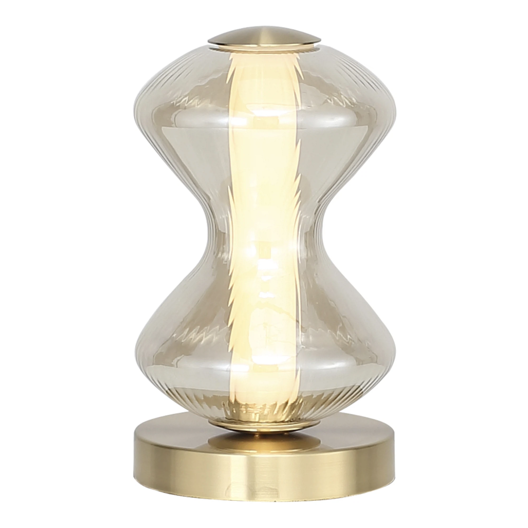 Изображение товара Настольный светильник SPINE LED 6W 3000K с стеклянным плафоном и классическим дизайном