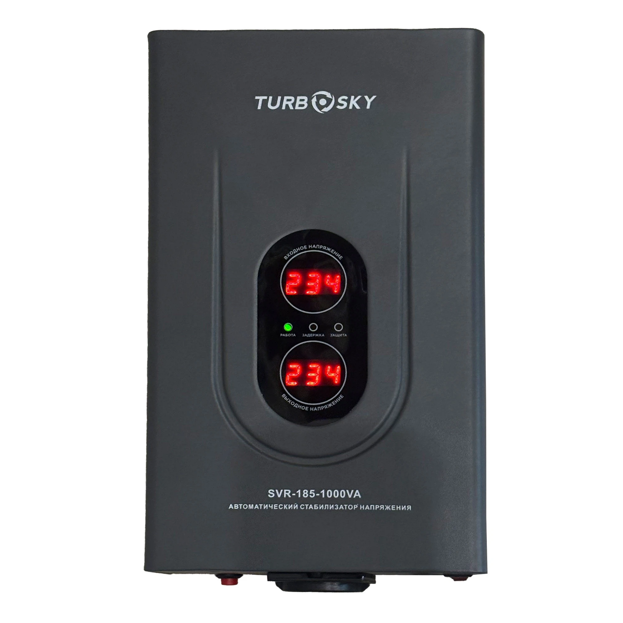 Изображение товара Стабилизатор напряжения Turbosky AVR-1000VA для защиты техники 1000 ВА
