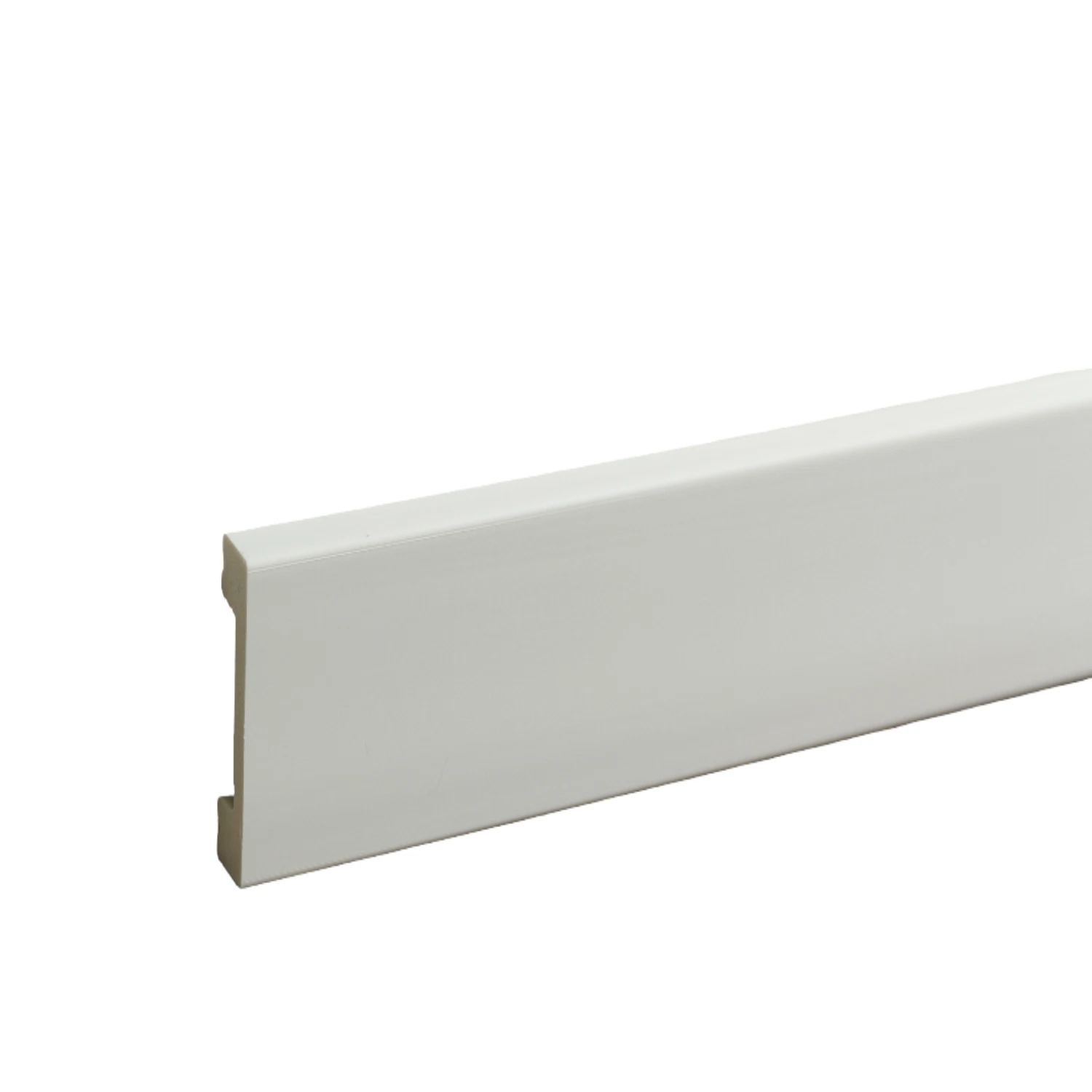 Изображение товара Плинтус из полистирола высокой плотности Волшебная палочка MSPOL 108 40*10*2000 Белый под покраску