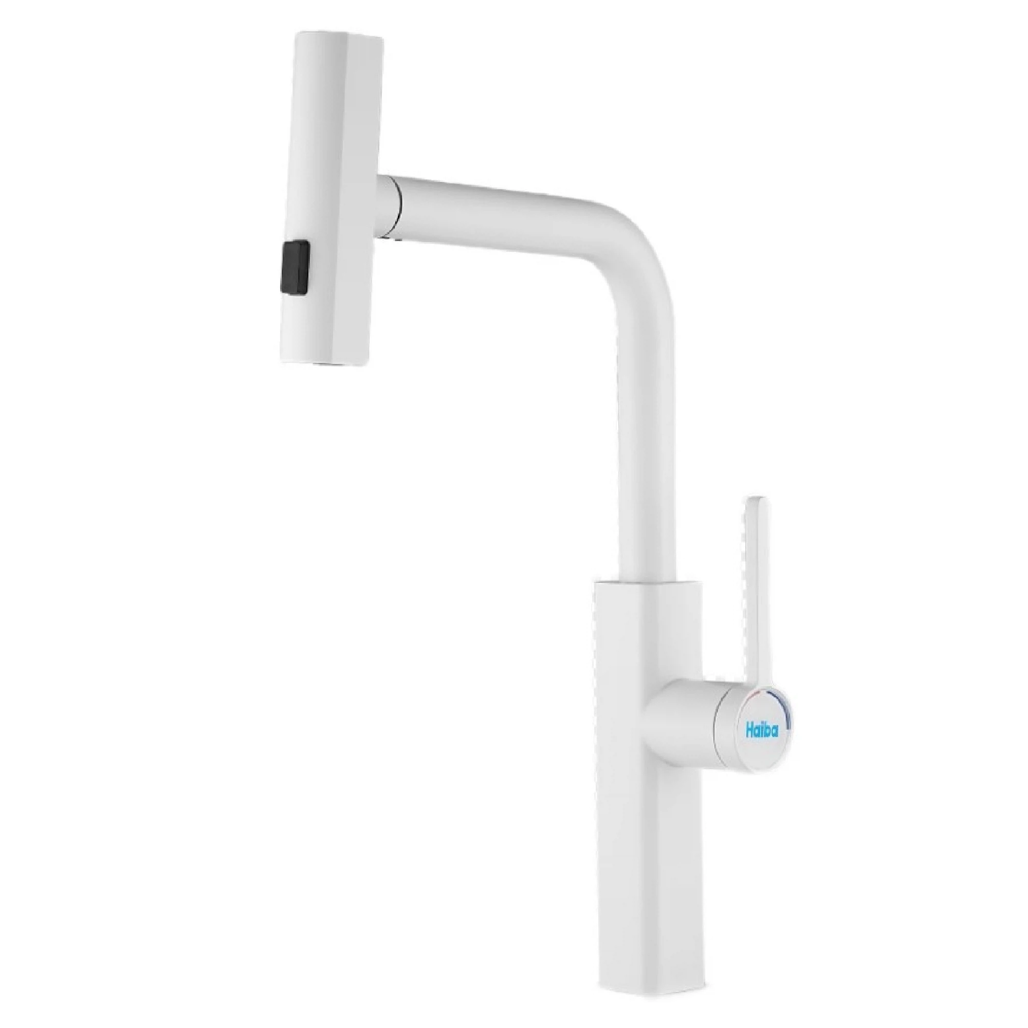 Изображение товара Смеситель для кухни с мультифункциональным изливом Haiba HB73824-8, белый