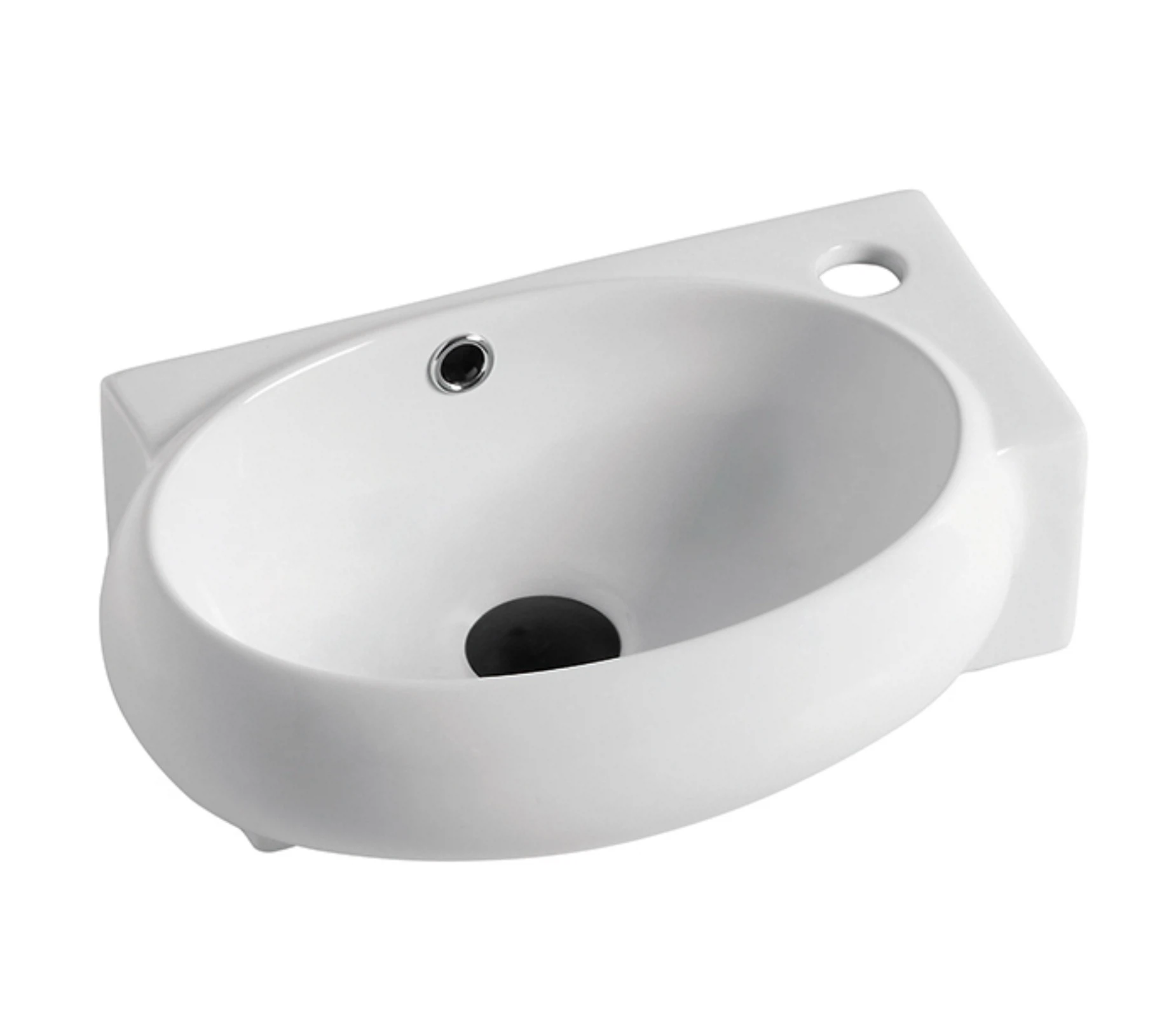 Изображение товара Умывальник с 1 отверстием Alcora Cava 42, левый