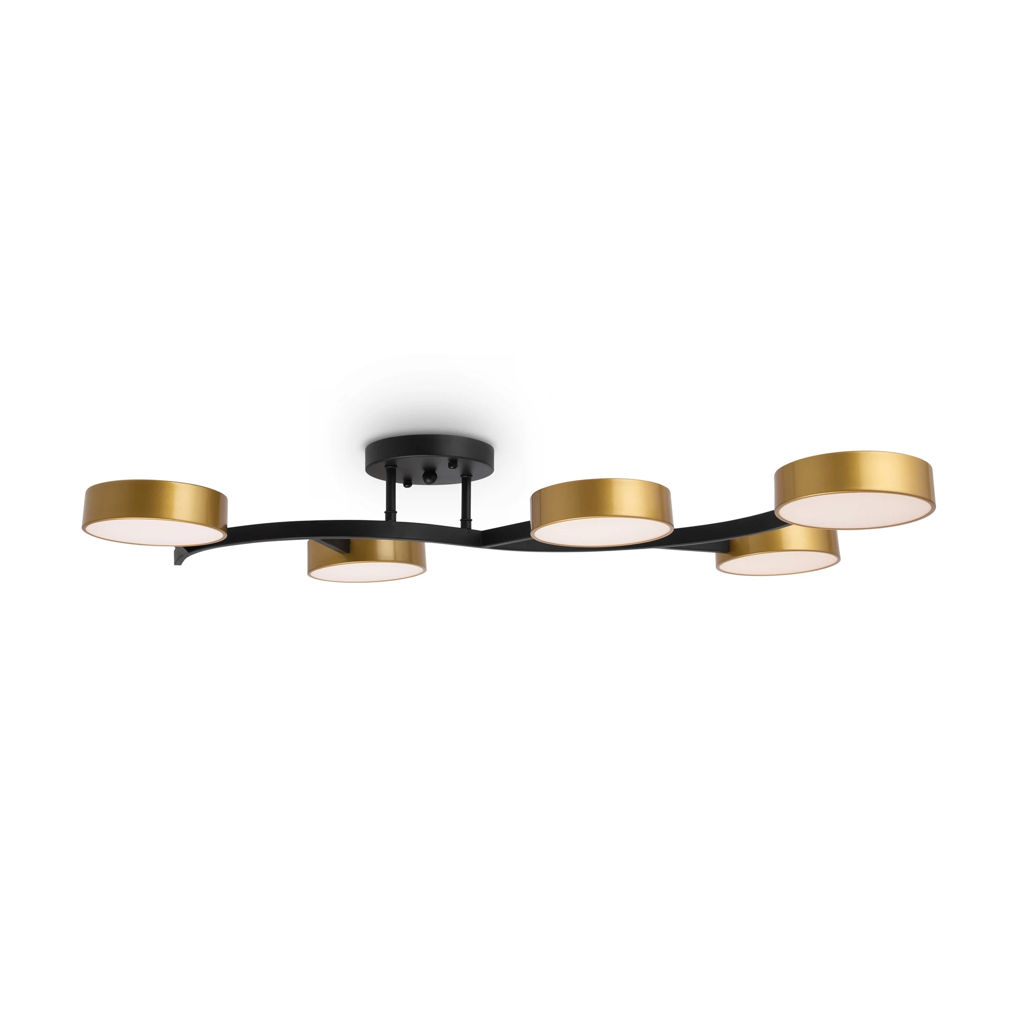 Изображение товара Современная потолочная люстра Freya FR6048CL-L10GB с LED, стиль хай-тек
