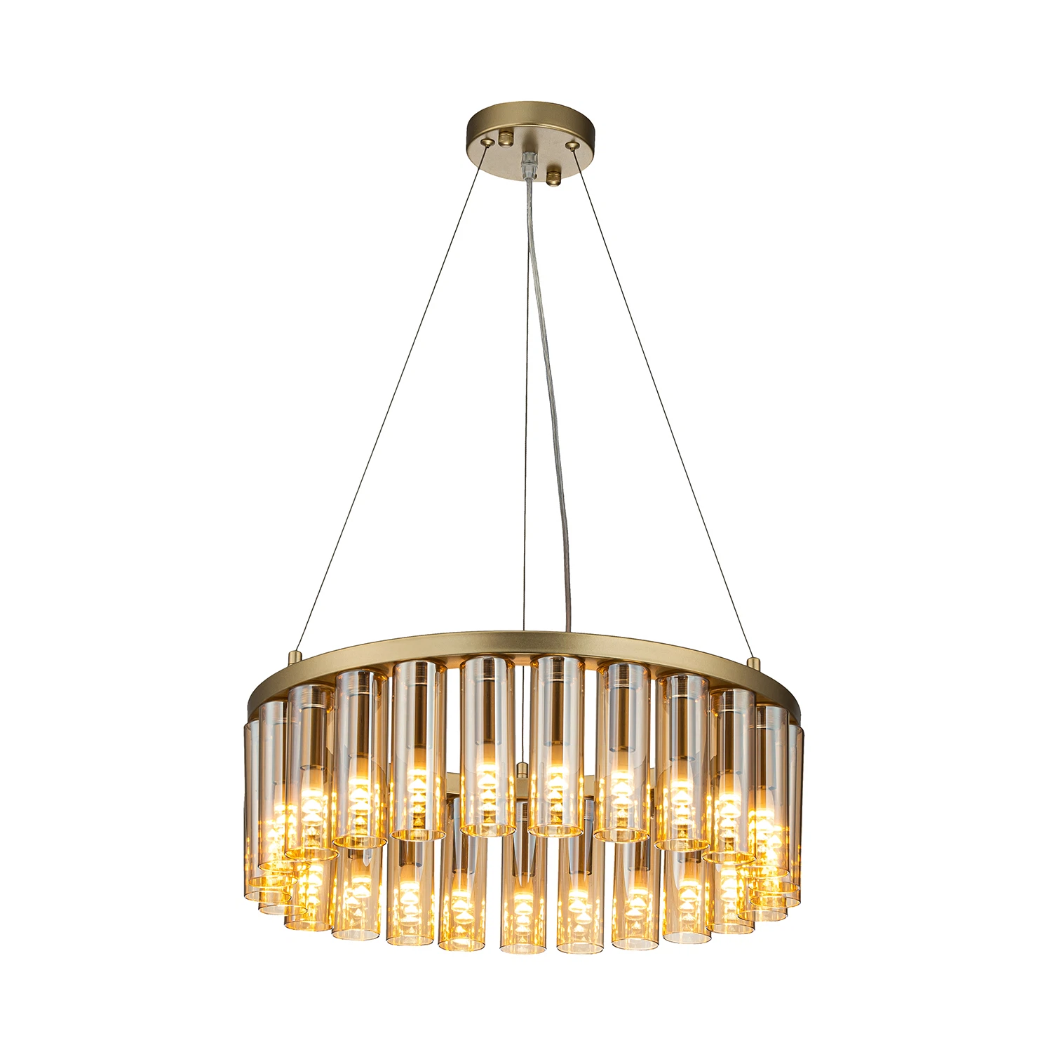 Изображение товара Люстра подвесная FAVOURITE 4503-25P - 10 ламп, LED, золото