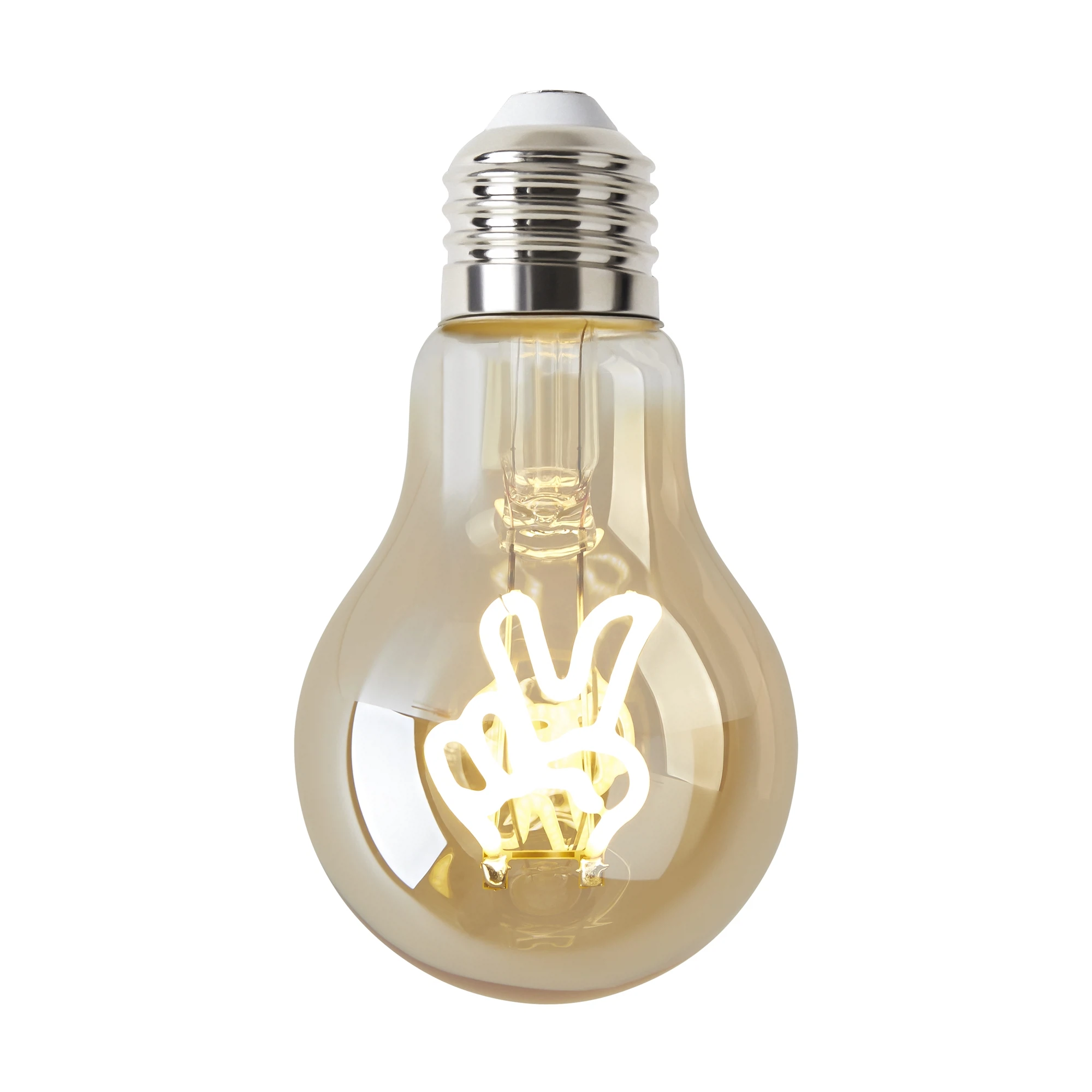 Изображение товара Декоративная лампа Voltega Loft 8584 Янтарный E27 3Вт.2400K