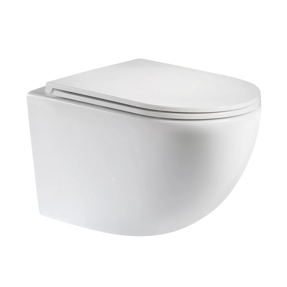 Изображение товара Унитаз подвесной Maretti Elena безободковый с микролифтом, EA10PBM73-844, белый