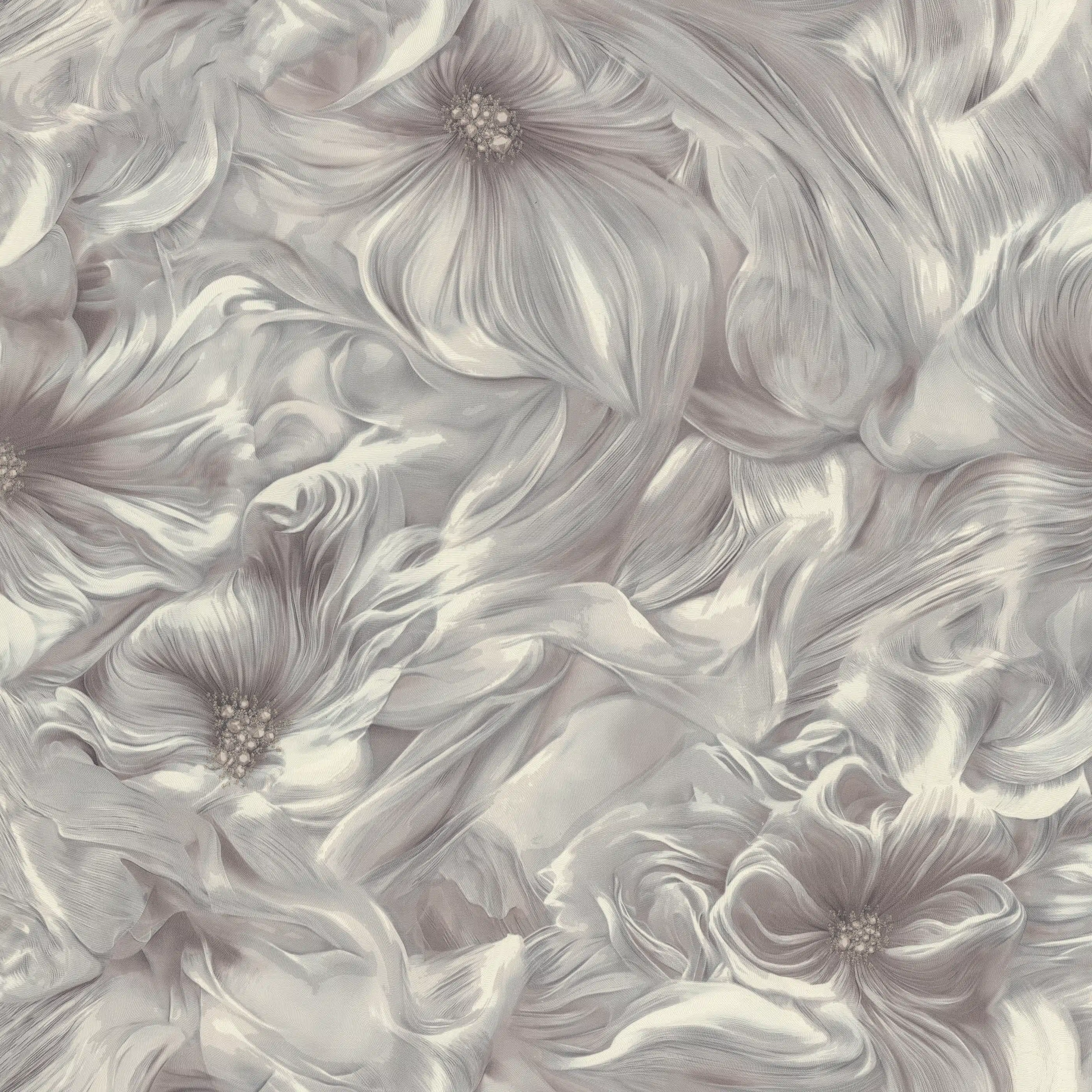 Изображение товара Обои флизелиновые Mia Euro Decor серые 1,06*10,05м 7303-11