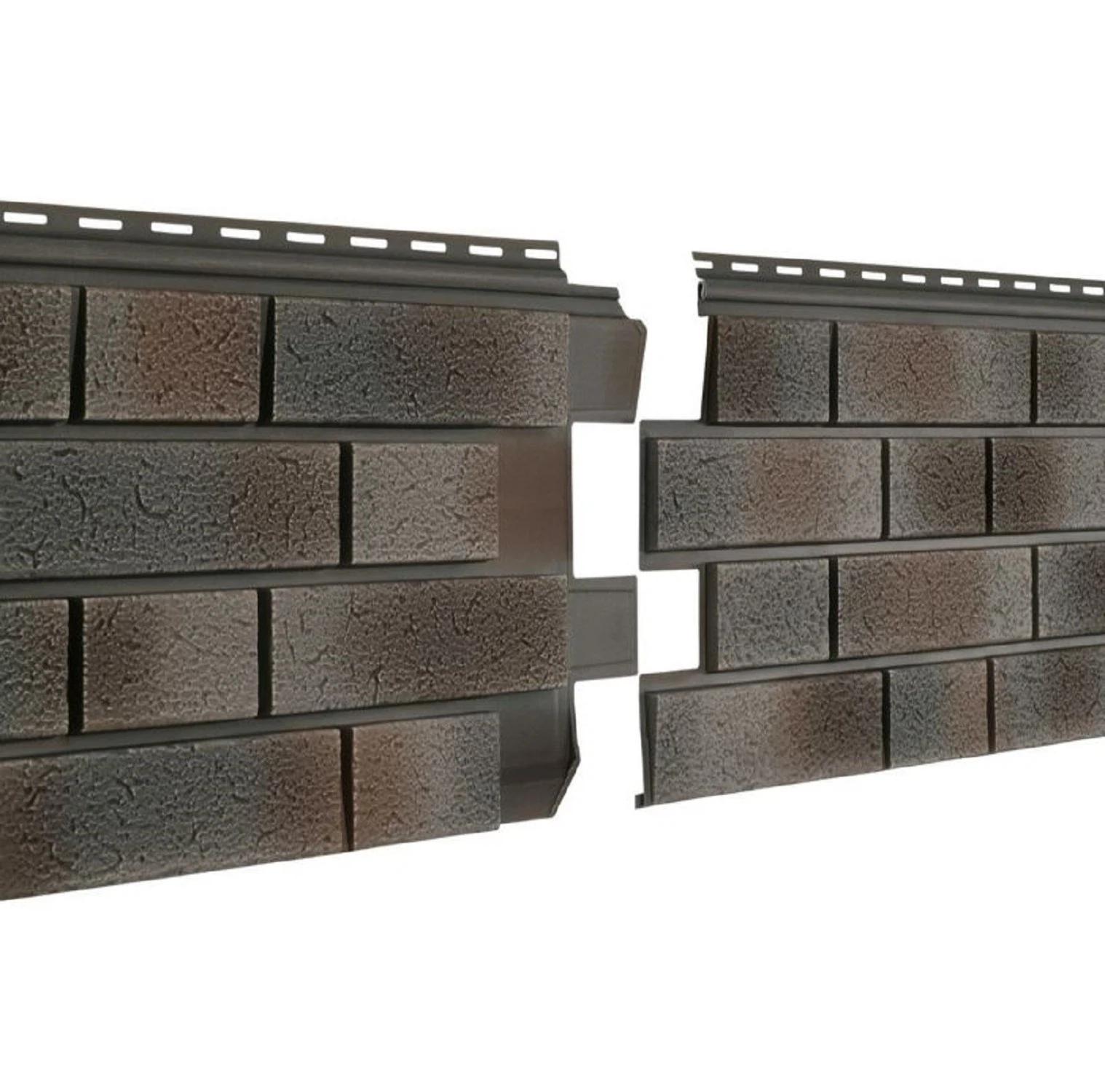 Изображение товара Сайдинг Stone House S-Lock Клинкер Нордик Пепел