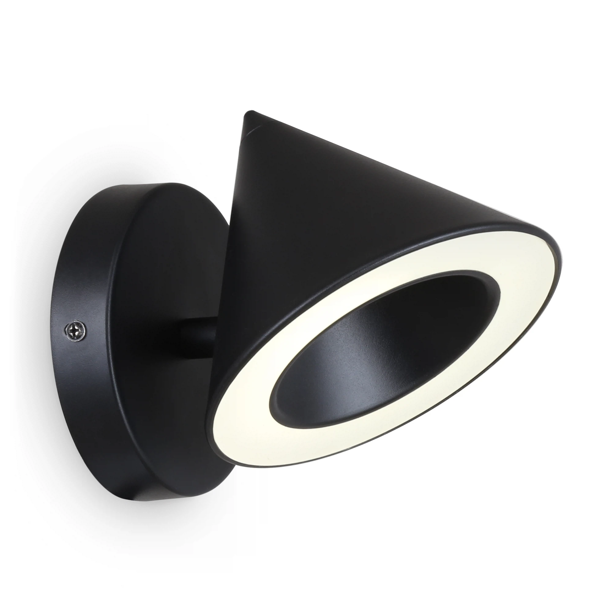 Изображение товара Настенный светильник Freya Etro FR6141WL-L7B с LED, стиль модерн, черный