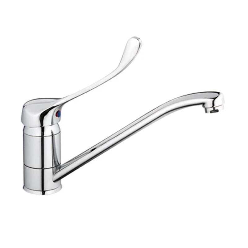 Изображение товара Смеситель для кухни с хирургической ручкой Haiba HB4254, хром