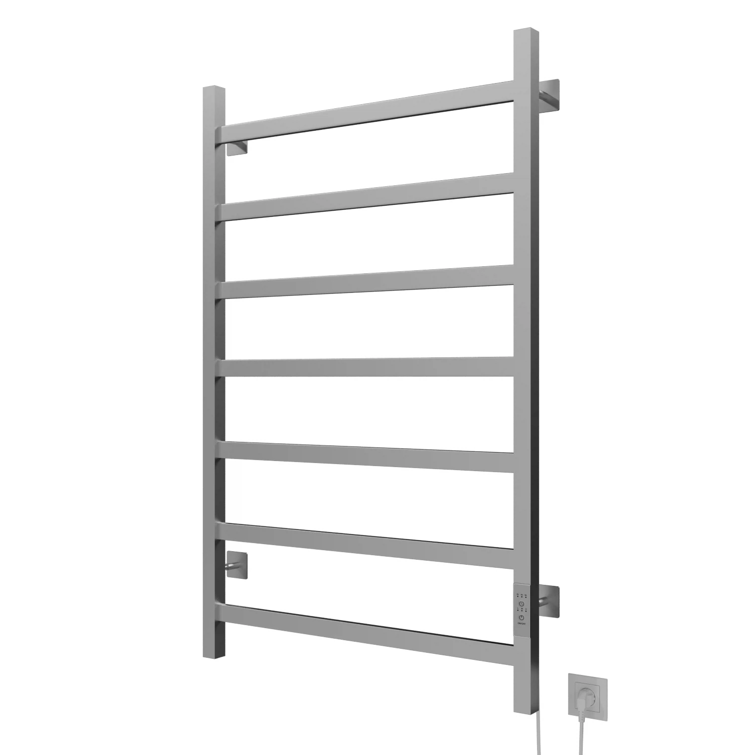 Изображение товара Электрический полотенцесушитель MIXLINE FAVORITE 80х50 с таймером 416 Вт хром