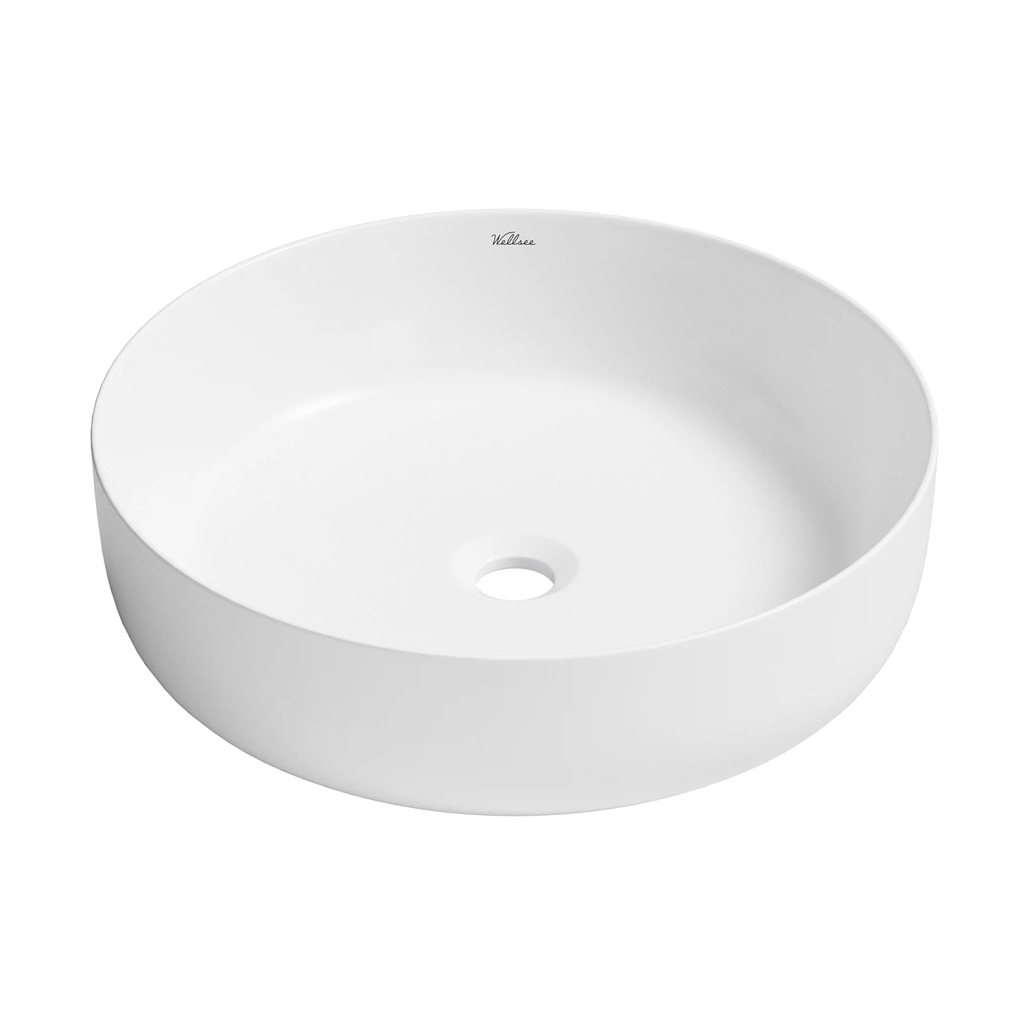 Изображение товара Накладная раковина для ванной Wellsee Belle Spa 3.0 круглая 45х45