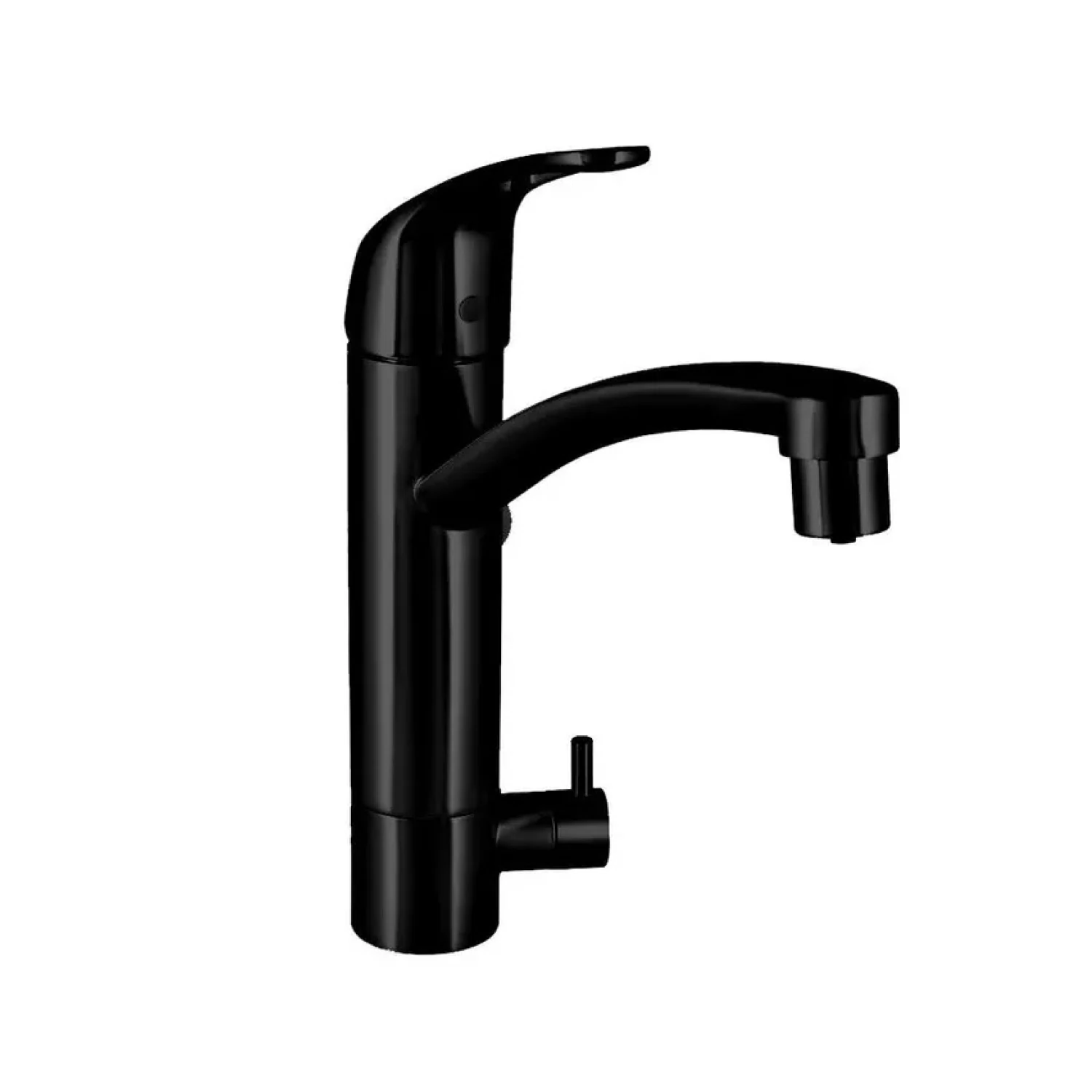 Изображение товара Смеситель для кухни с фильтром для питьевой воды (черный) WISENT W4298B