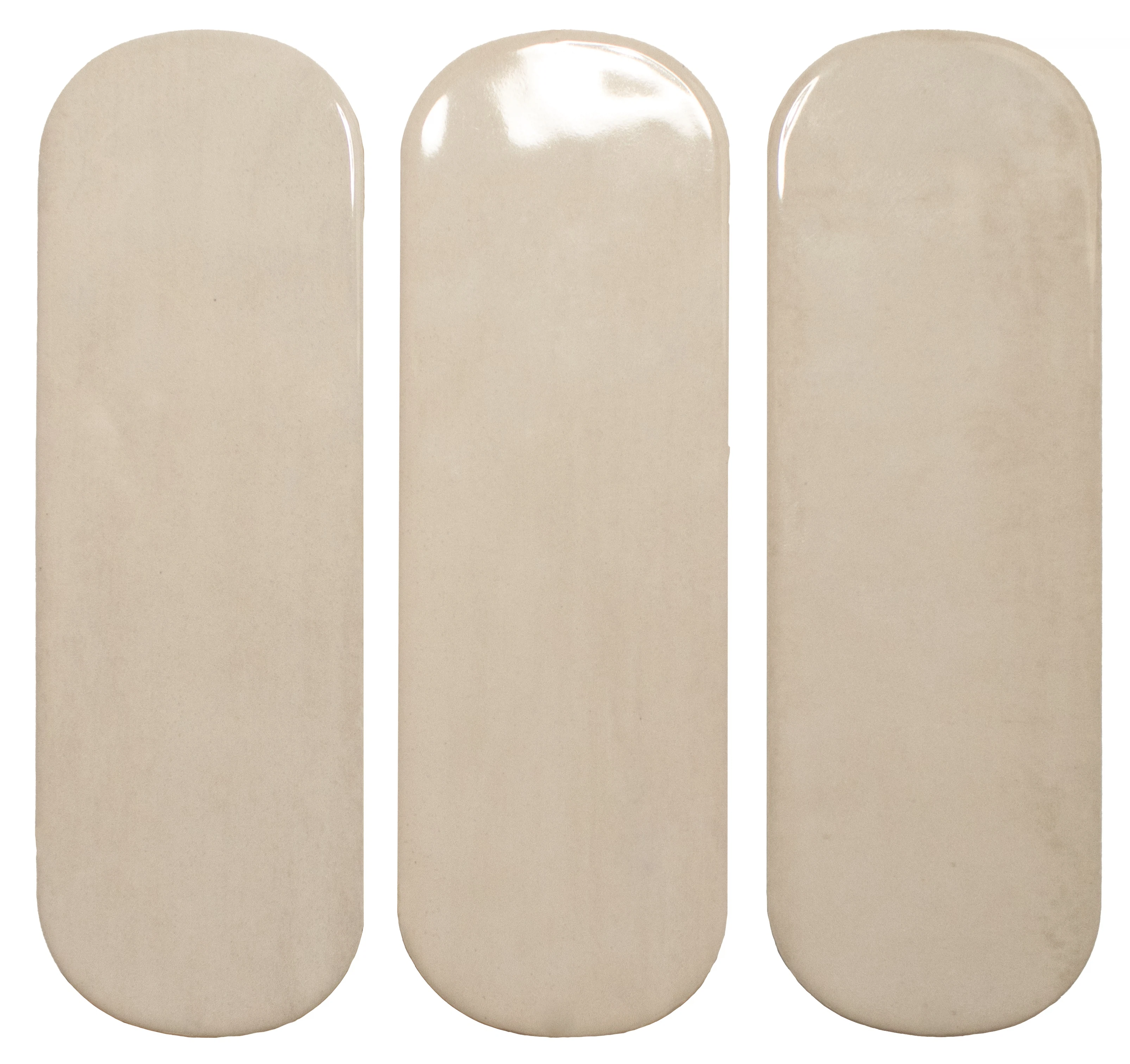 Изображение товара Плитка настенная Calema Oval Greige 16х5.2 см глянцевая Испания