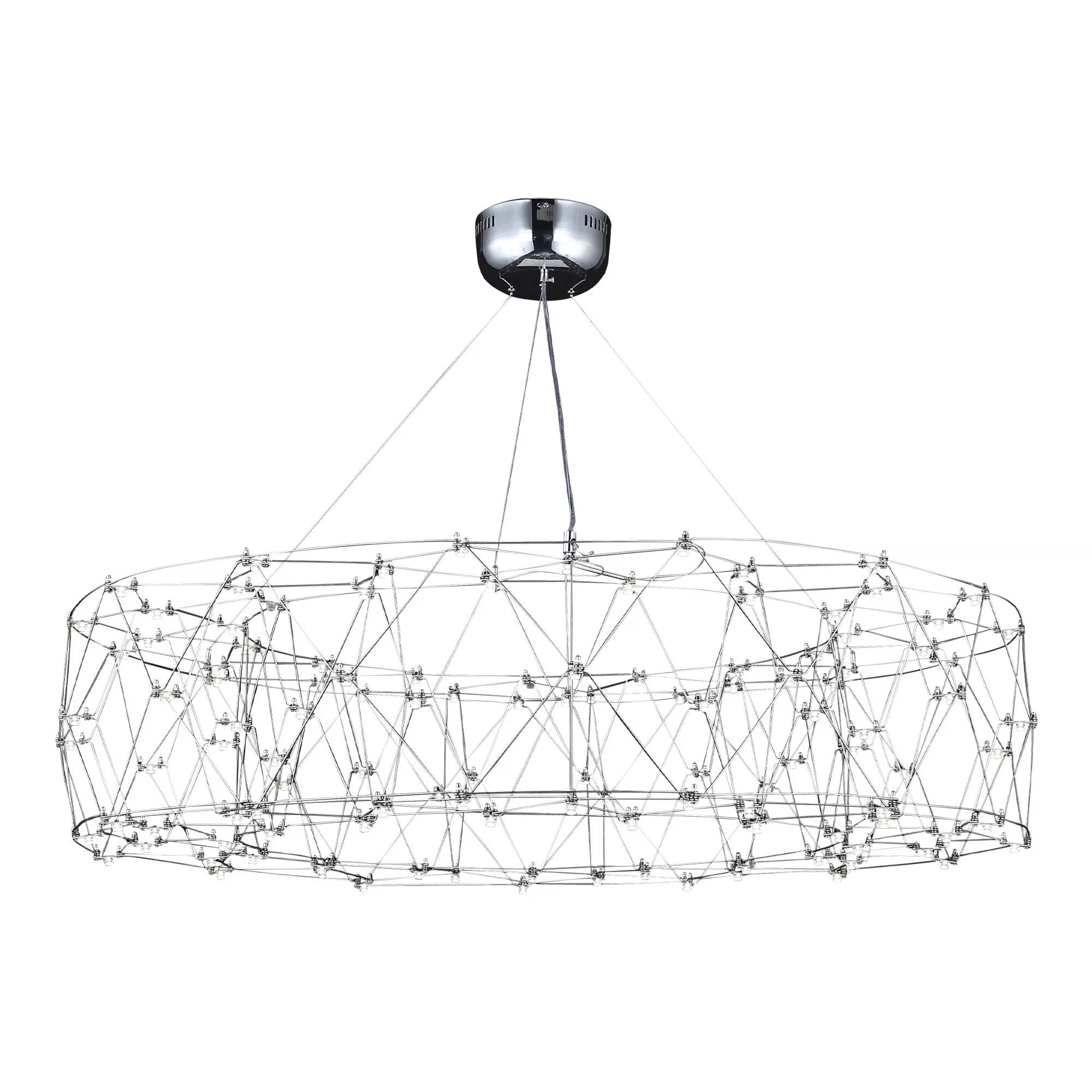 Изображение товара Подвесной светильник с LED ST LUCE хромированный хай-тек для кухни или гостиной Изображение товара Подвесной светильник с LED ST LUCE хромированный хай-тек для кухни или гостиной